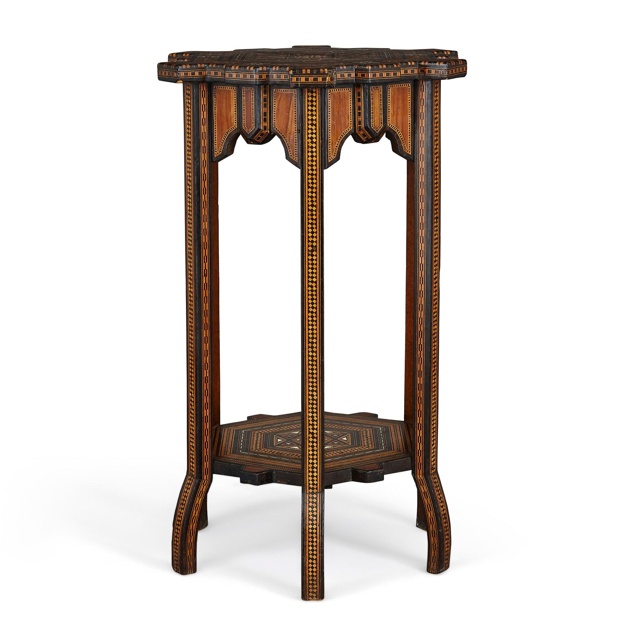 traditional side table