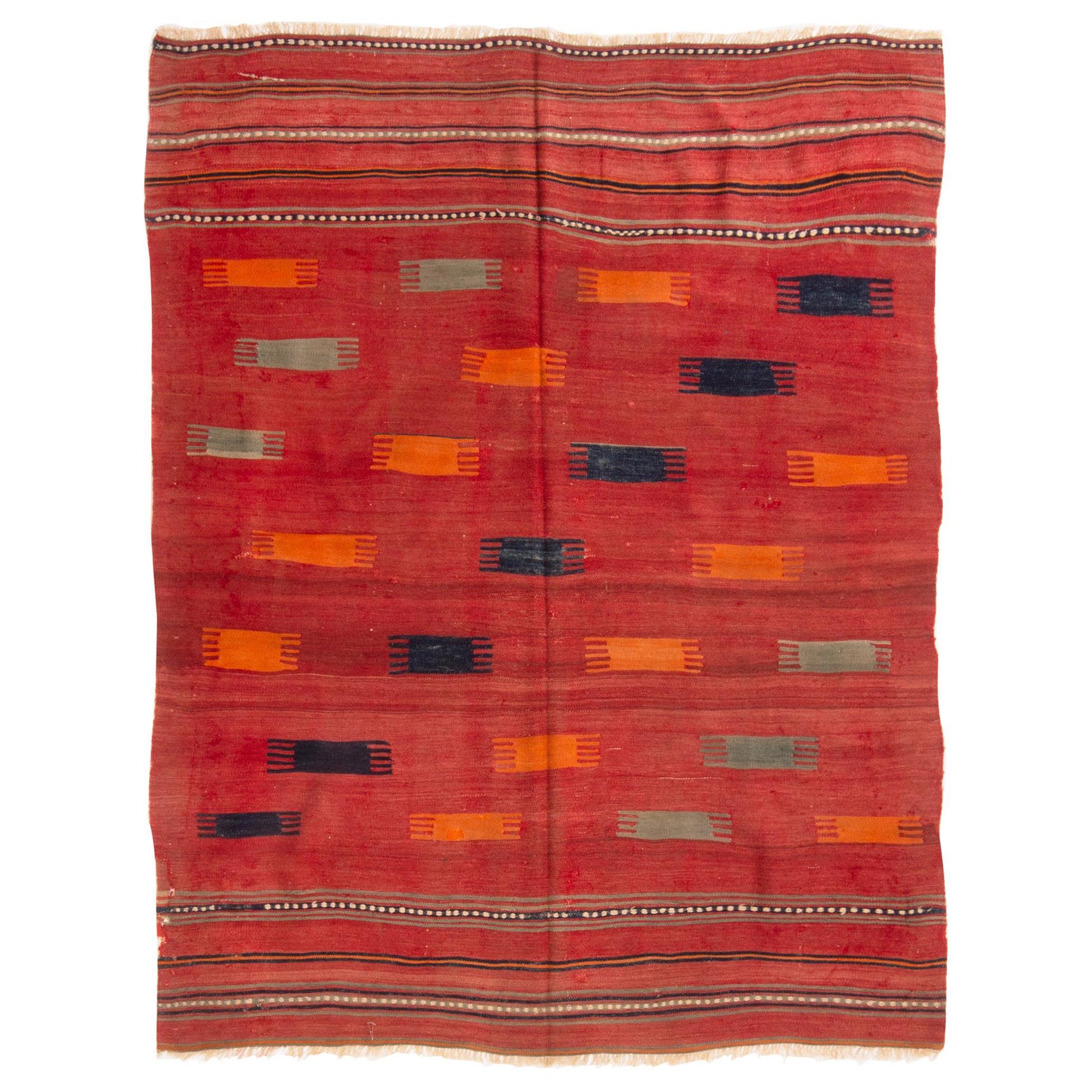 Antique Turkish Kilim For Sale at 1stDibs