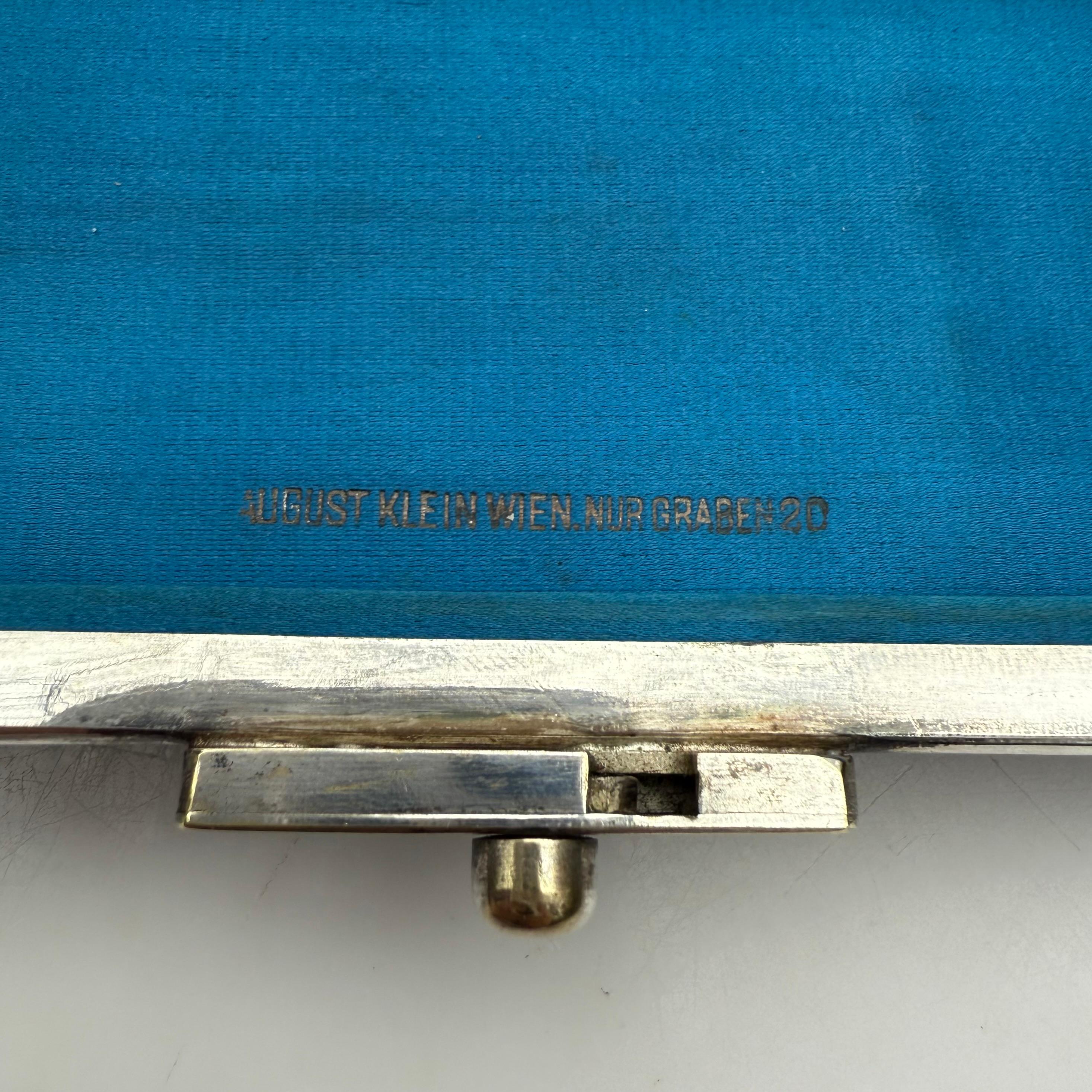 Victorian Travel Case by August Klein For Sale 4