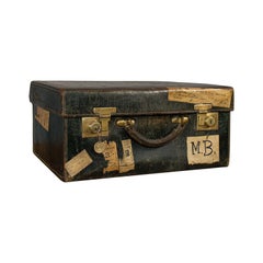 Ancienne valise de voyage:: cuir:: valise de vendeur:: JW Allen:: Strand:: Edwardian