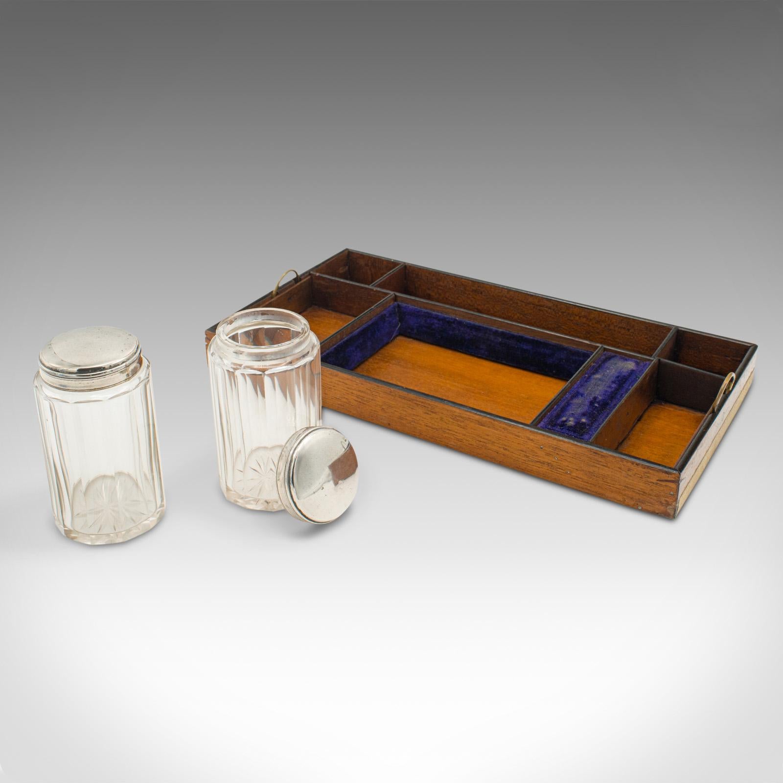 Antique Travelling Vanity Case, English, Coromandel, Jewellery Box, Victorian For Sale 5