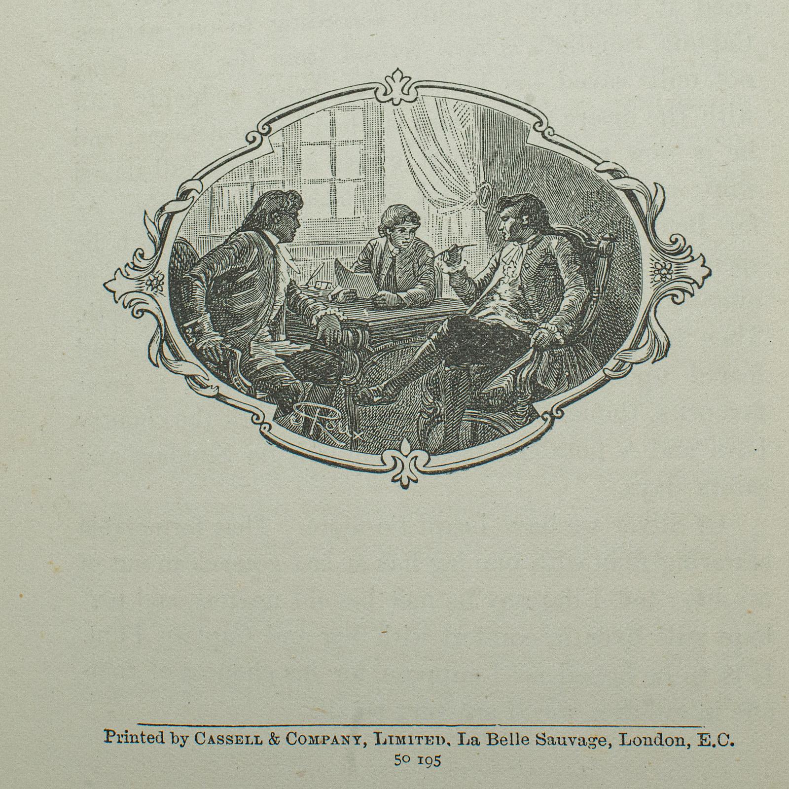 Livre ancien Treasure Island de Robert Louis Stevenson, anglais, fin de l'époque victorienne en vente 3