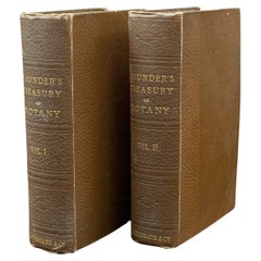 Antique Treasury Of Botany, Vol 1&2, English Language, Reference Book, Victorian