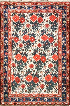 Antique Tree of Life Rug, 2'9" x 4'2"