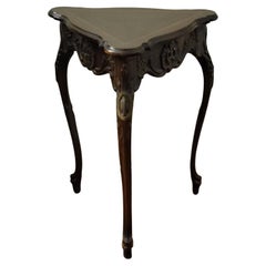 Antique Triangle Side Table