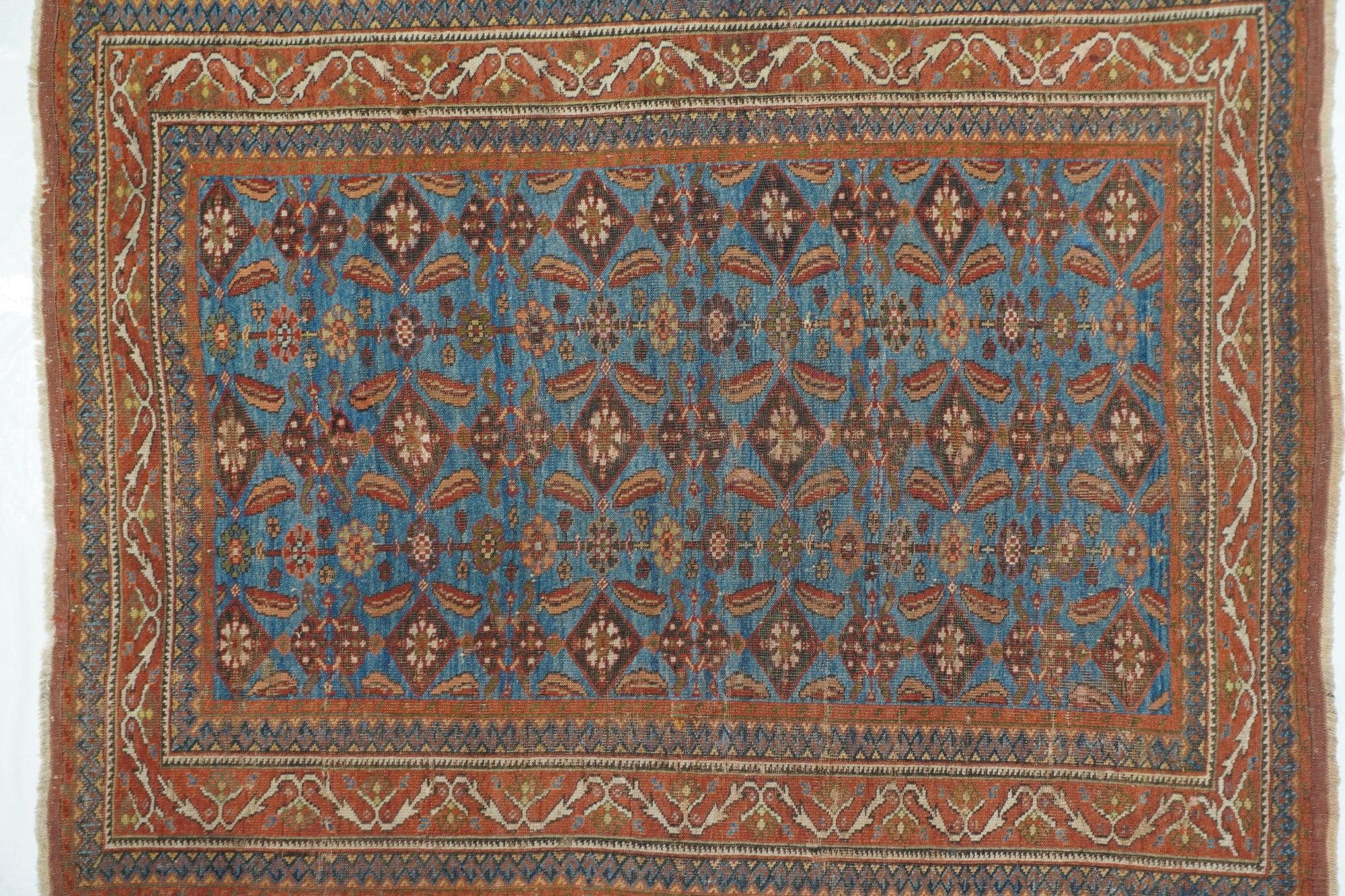 Antique Tribal Afshar Rug  In Good Condition For Sale In New York, NY