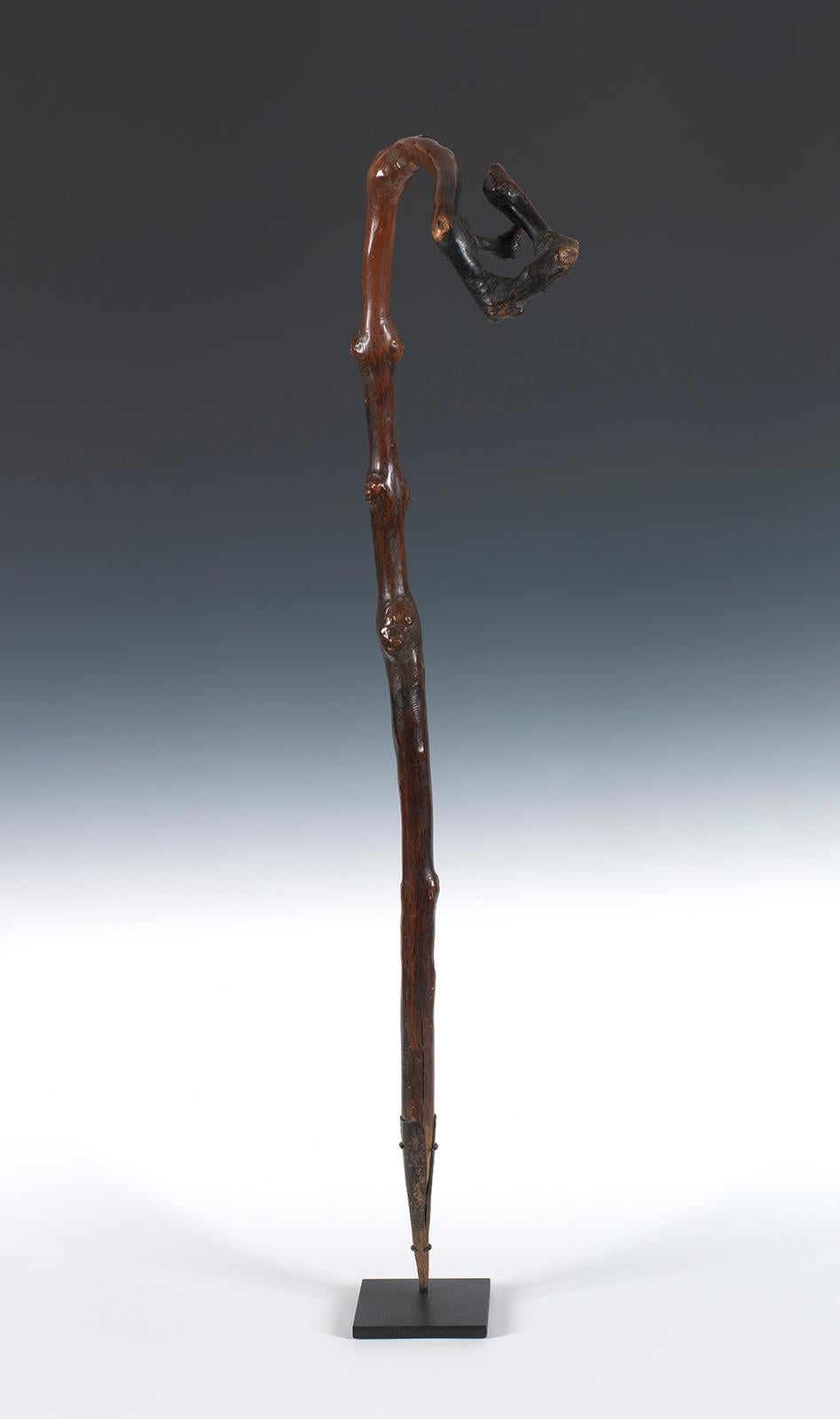 Cameroonian Antique Tribal Cameroon Walking Stick For Sale