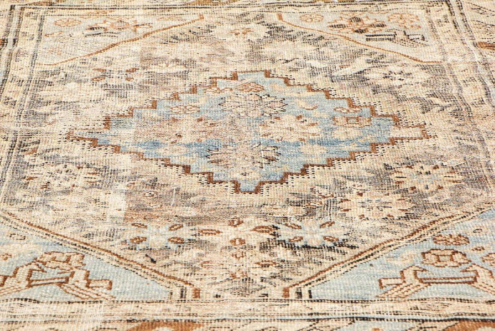 Hand-Woven Antique Tribal Caucasian Kuba Rug