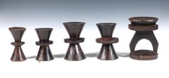 Antique Tribal Ethiopian Ceremonial Coffee Stands
