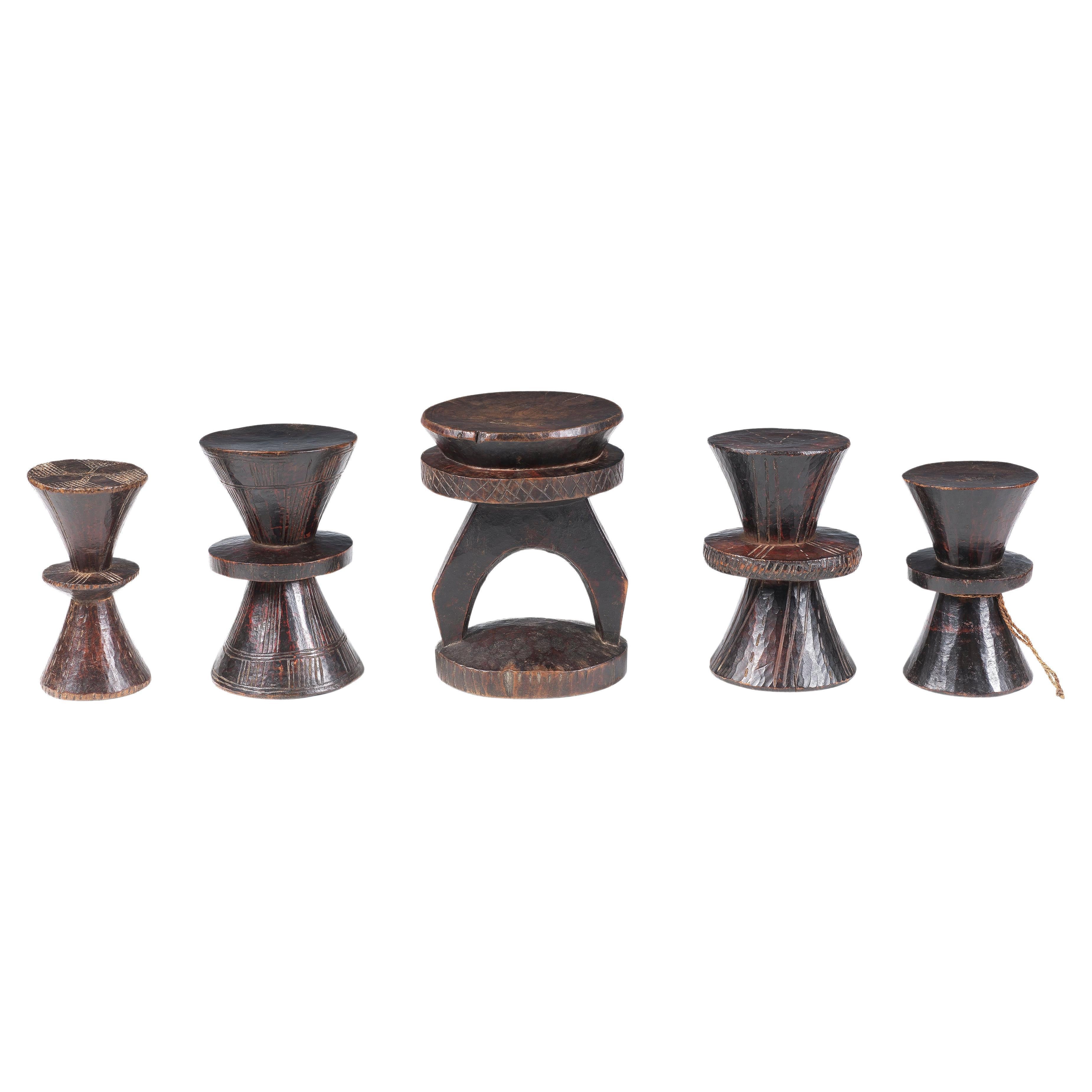 Antique Tribal Ethiopian Ceremonial Coffee Stands For Sale
