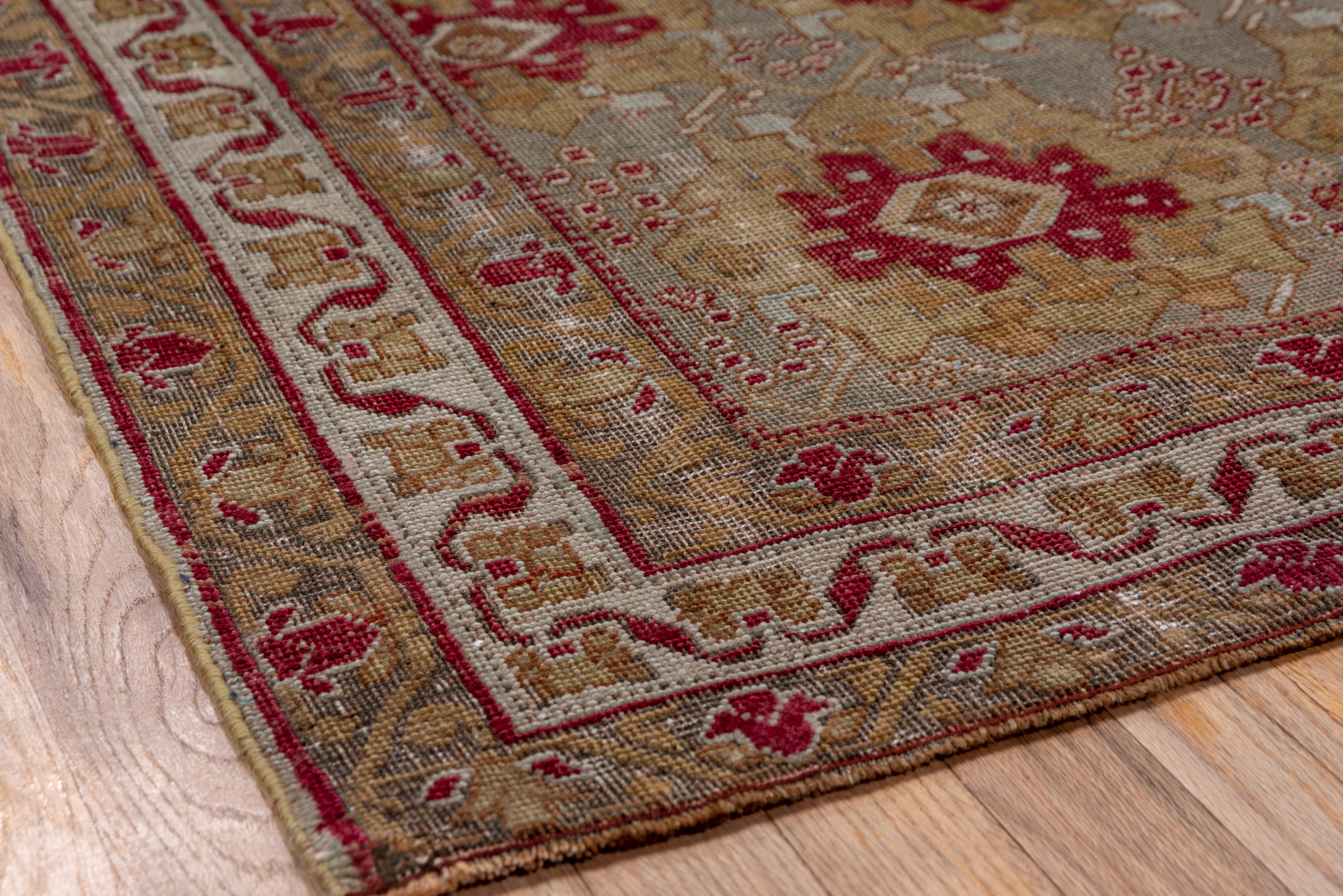 Antiker feiner persischer Afshar-Teppich mit Stammesmotiven (Handgeknüpft) im Angebot