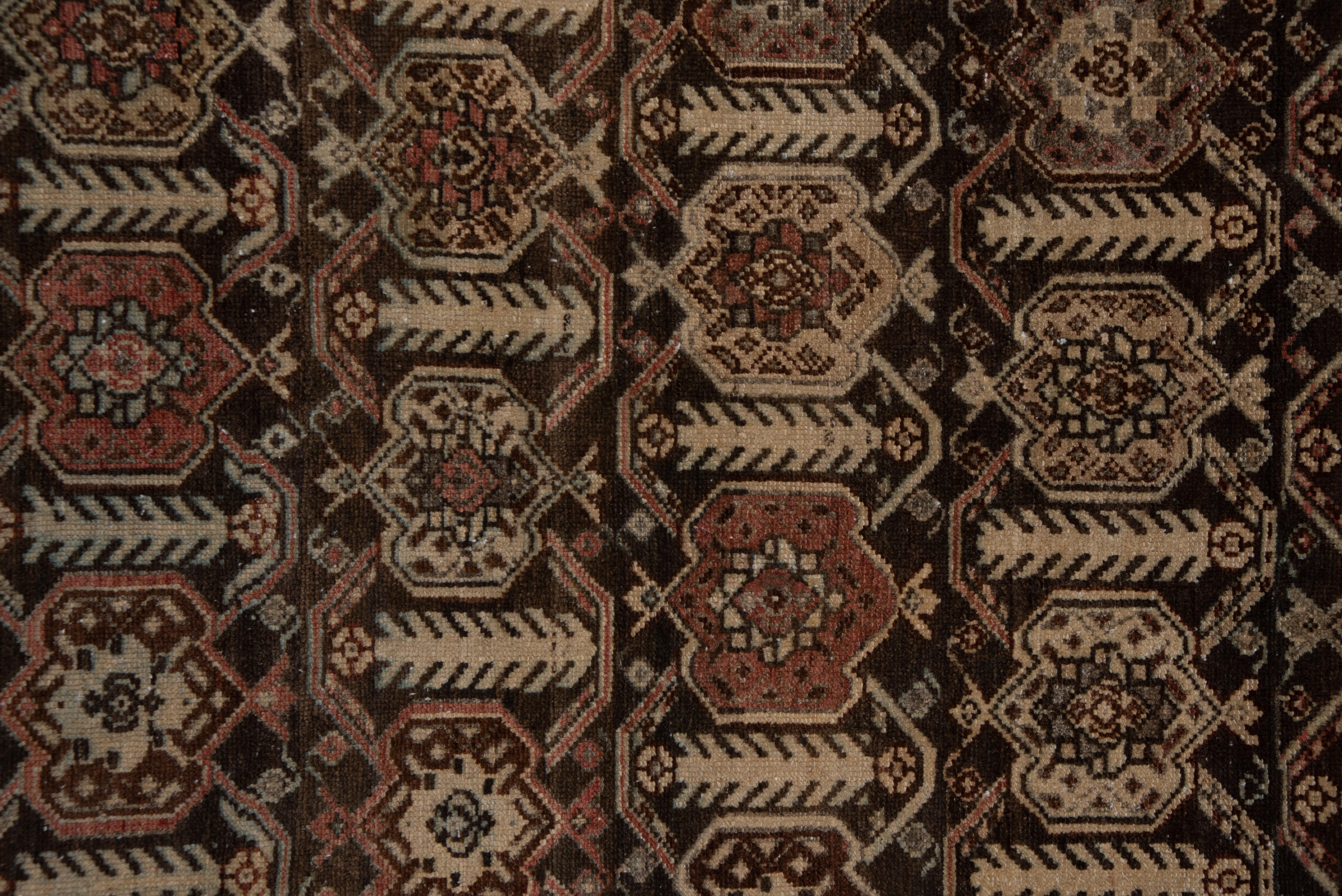 Hand-Knotted Antique Tribal Malayer Rug, circa 1920s