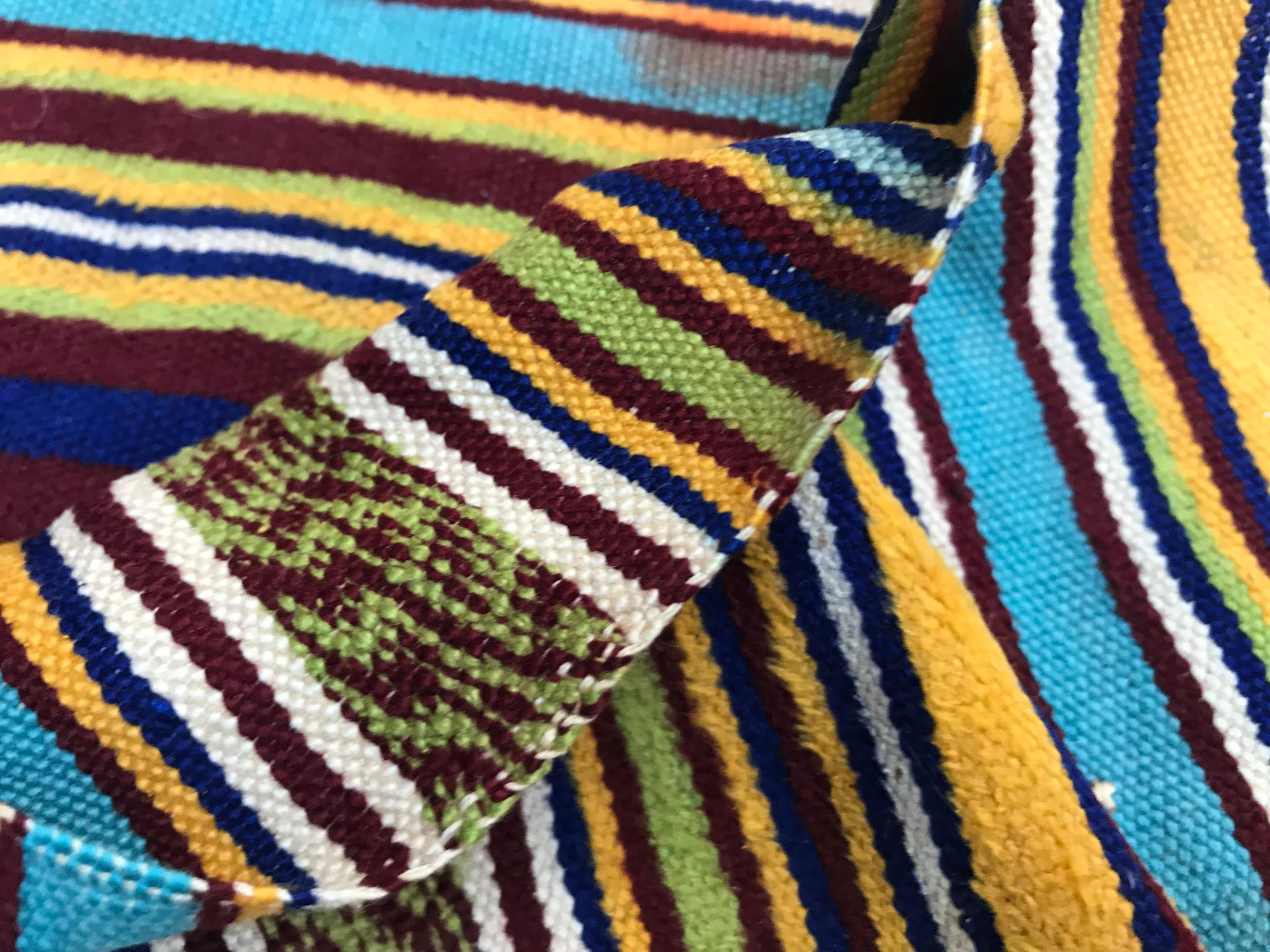 Coperta antica tribale marocchina intrecciata in vendita 5