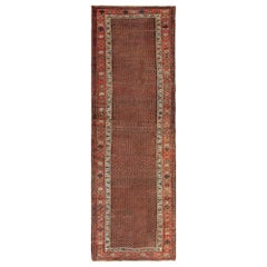 Antiker Nordwest-Persischer Läufer Teppich. Größe: 3 ft 4 in x 10 ft 4 in