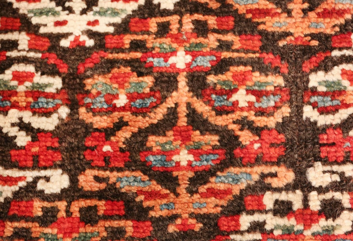 Antique Tribal Northwest Persian Runner. Size: 3 ft 7 in x 13 ft 5 in  For Sale 1