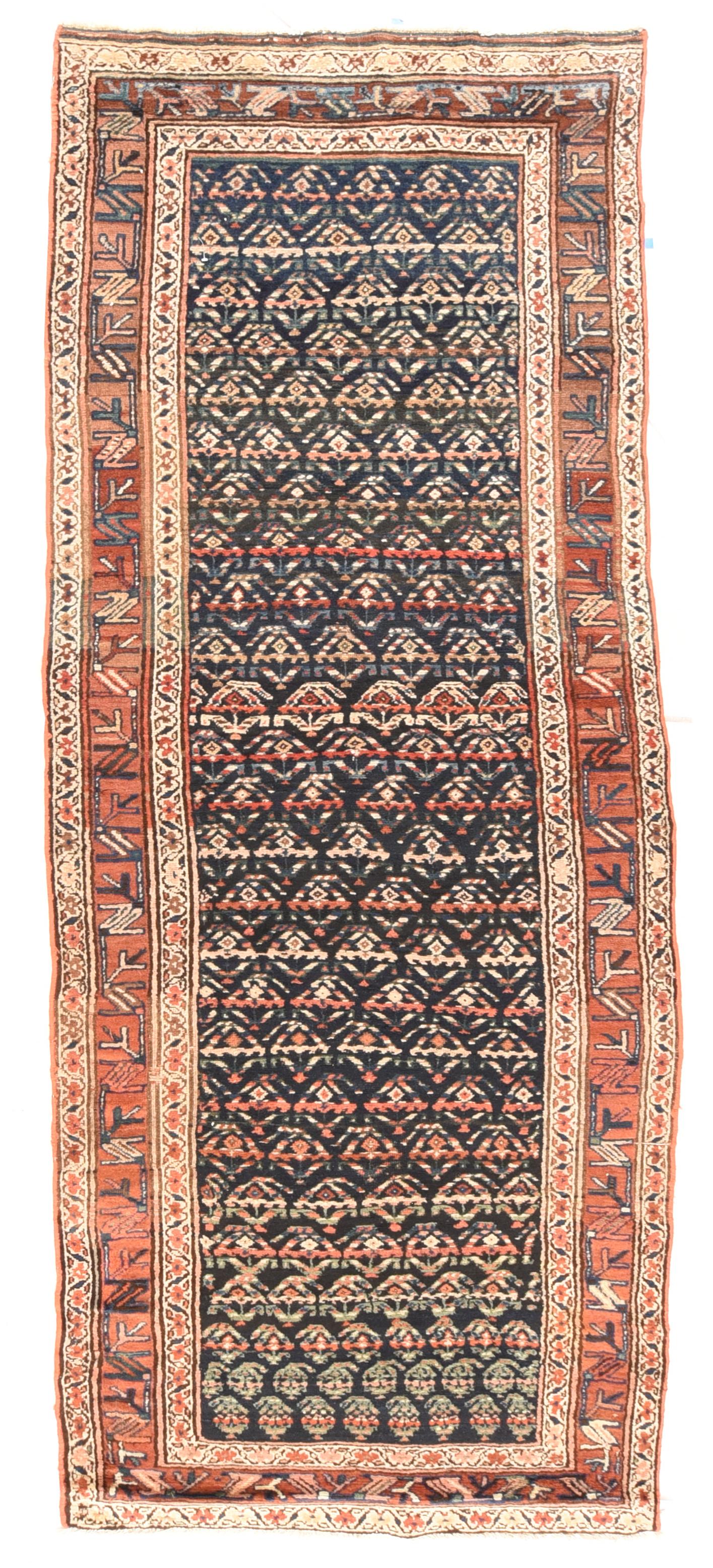 Antique Tribal N.W Persian Rug In Good Condition For Sale In New York, NY