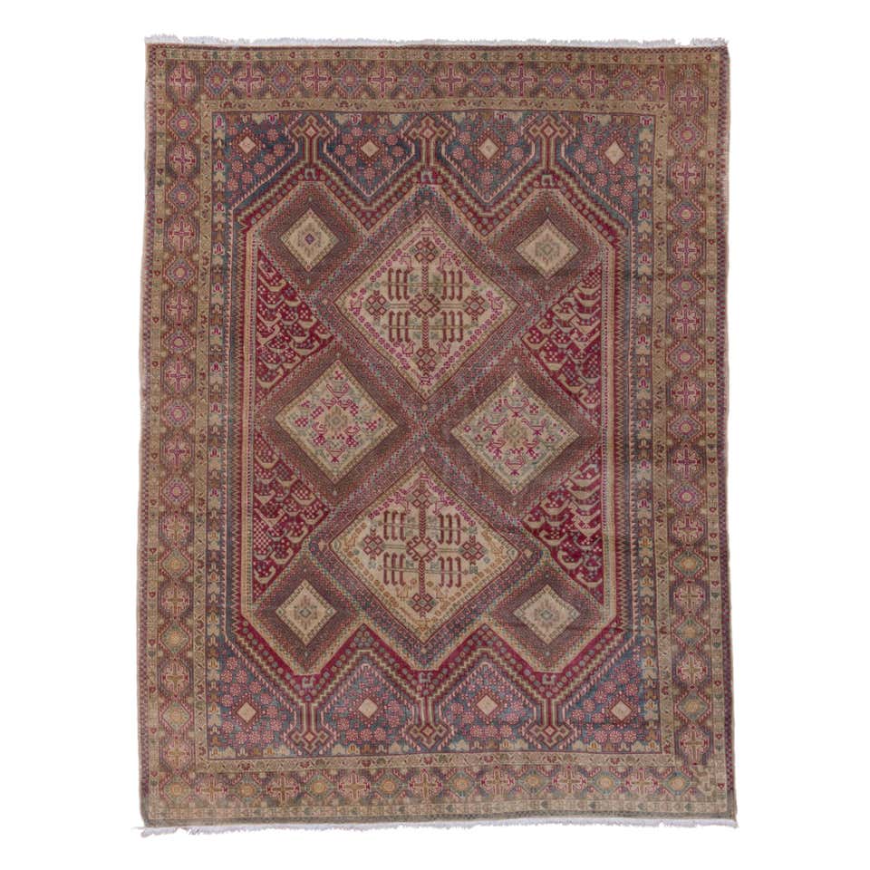 Antique Tribal Fine Persian Afshar Rug For Sale at 1stDibs