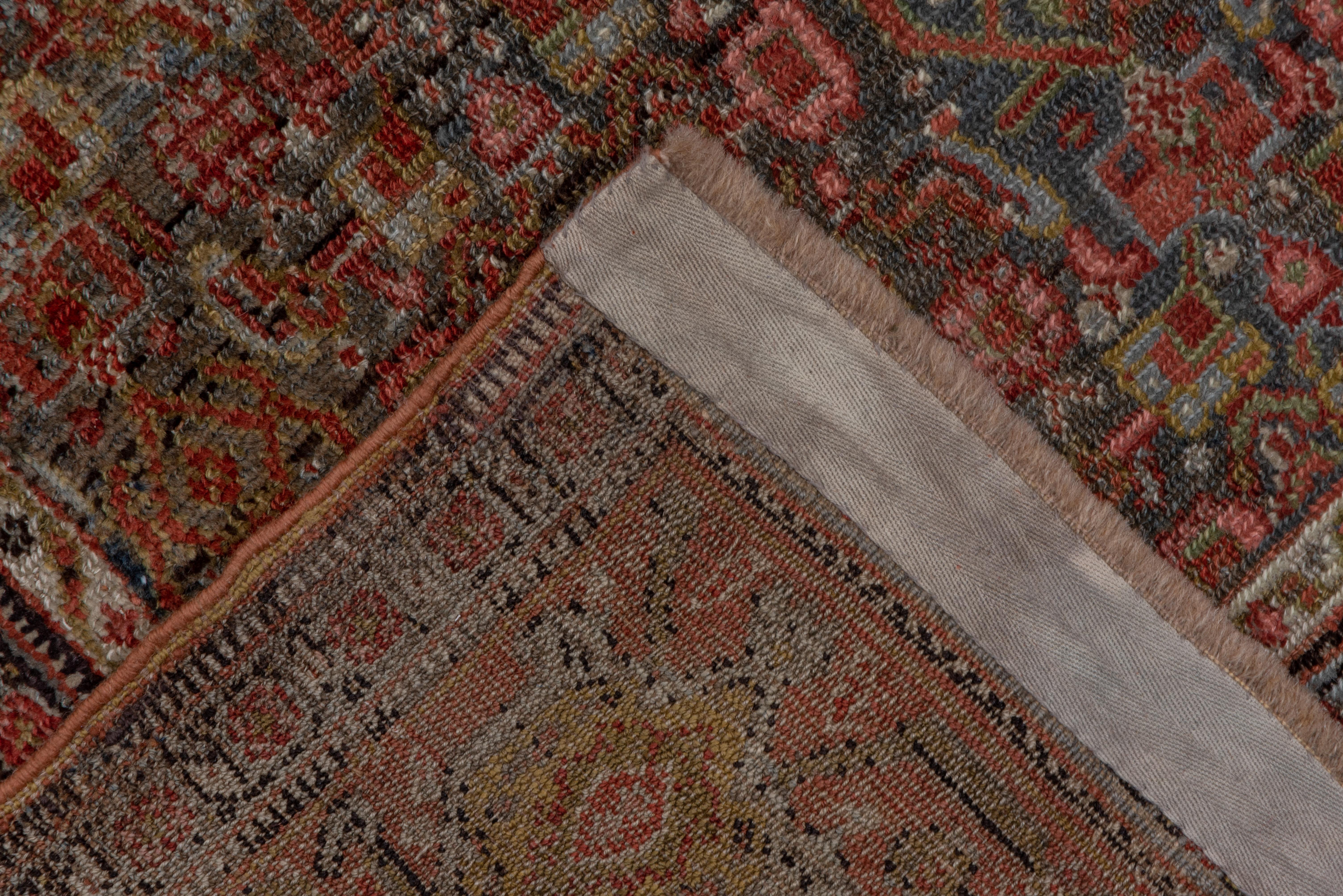 Wool Antique Tribal Persian Carpet For Sale