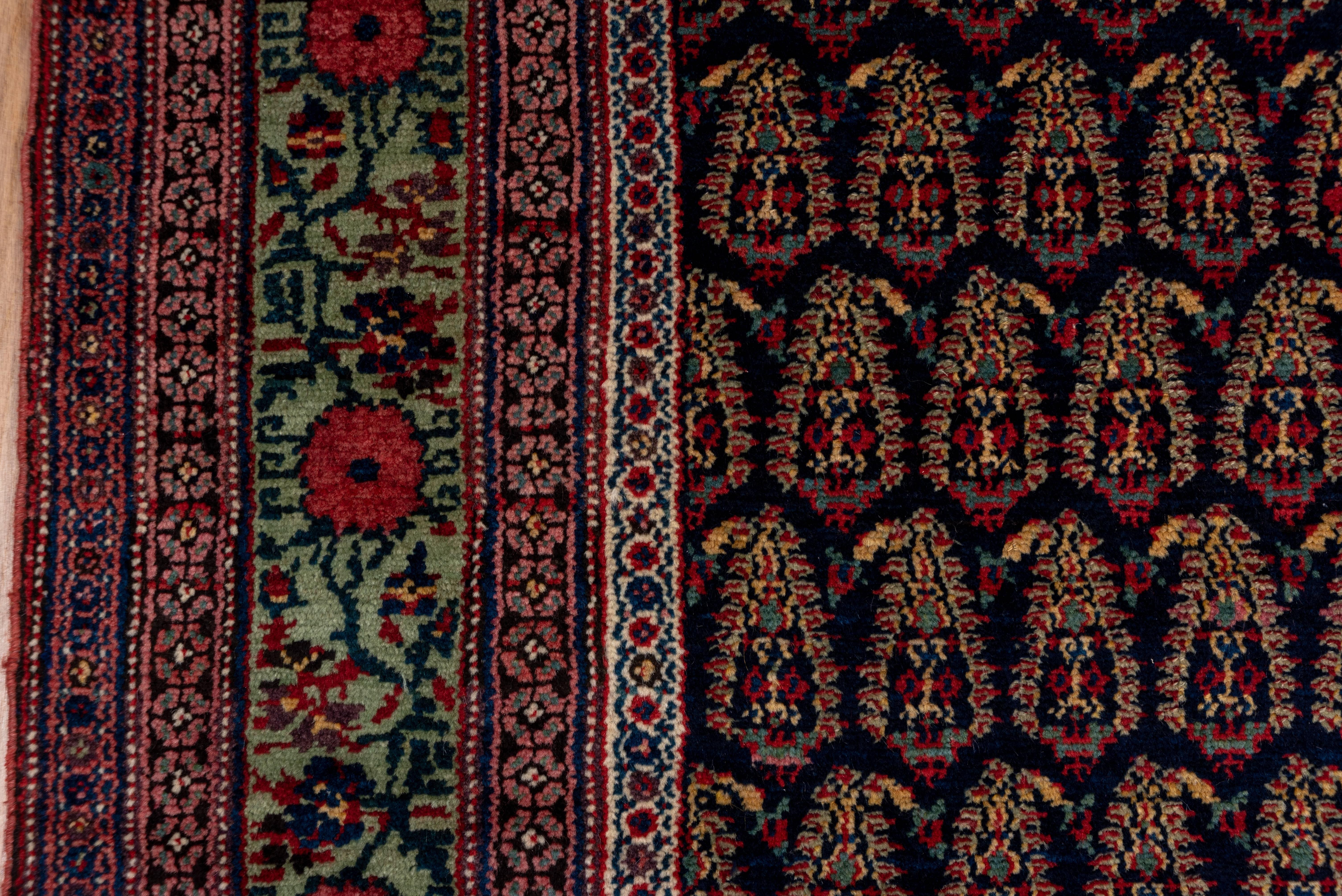 20th Century Antique Tribal Persian Malayer Gallery Carpet For Sale