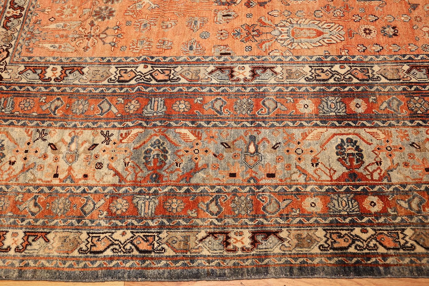 Tribal Antique Malayer Rug, Country of Origin / rug type: Persian Rugs, Circa Date: 1920 - Size: 10 ft 8 in x 14 ft 7 in (3.25 m x 4.44 m).