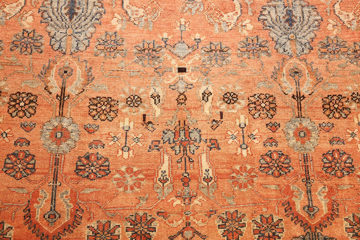 Antique Tribal Persian Malayer Rug. Size: 10 ft 8 in x 14 ft 7 in 1