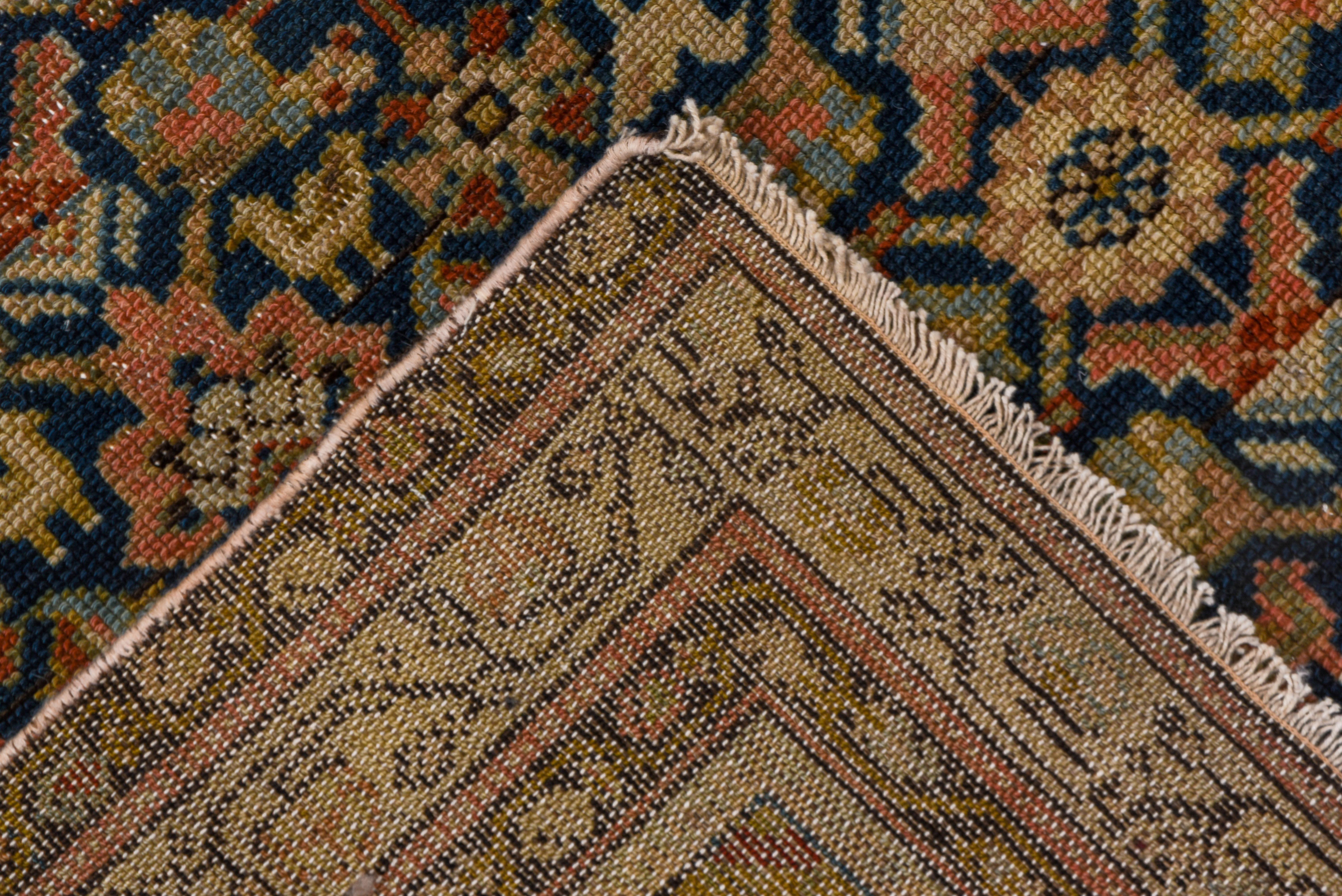 Antique Tribal Persian Malayer Scatter Rug In Good Condition For Sale In New York, NY