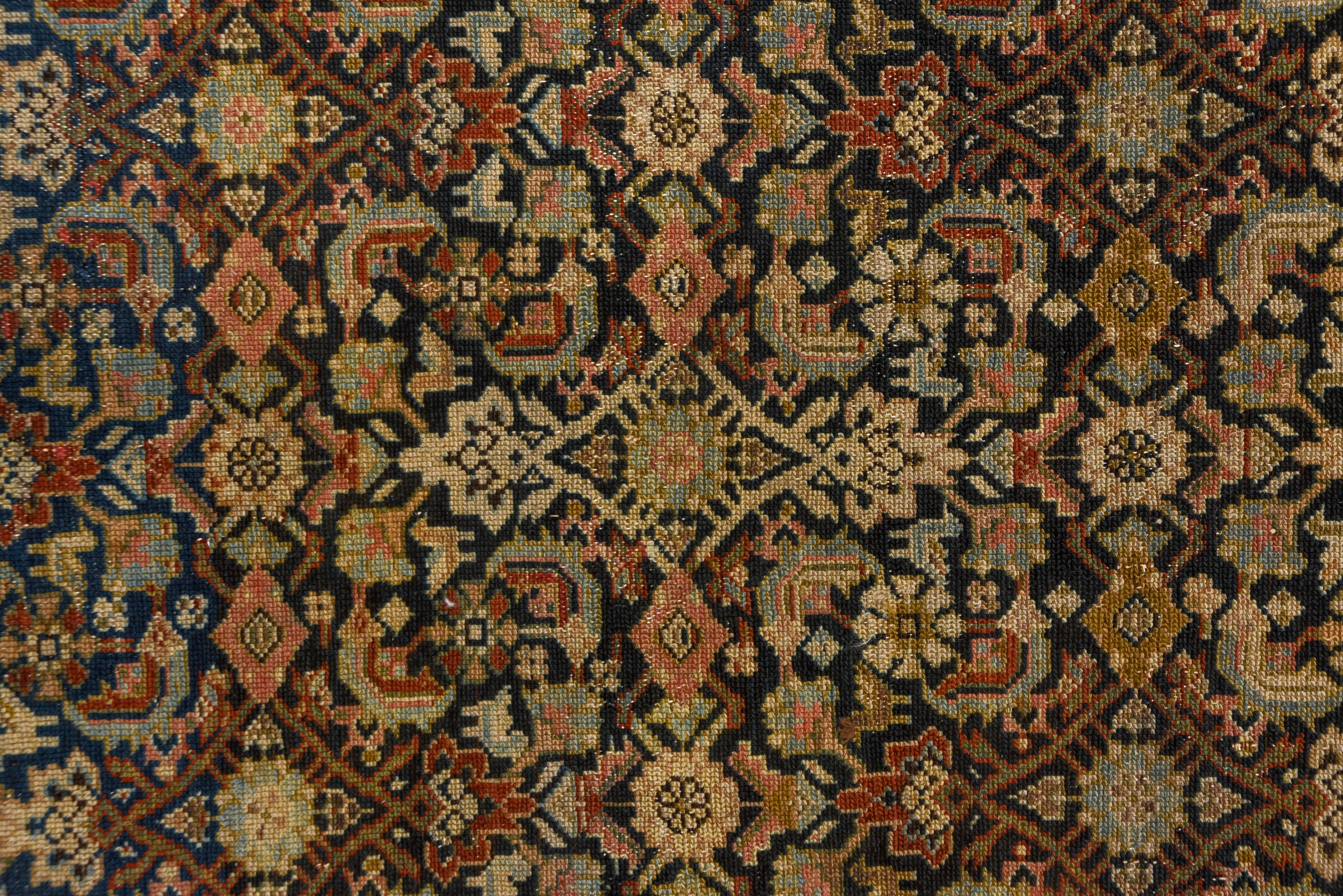 Antique Tribal Persian Malayer Scatter Rug For Sale 1