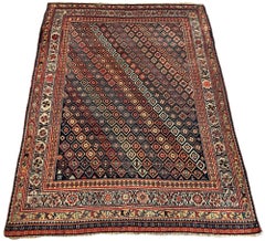Antique Tribal Qashqai Rug 1.81m x 1.38m