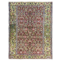 Antique Tribal Rug 4' × 6'