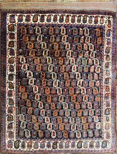 Antique Tribal Rug 5'6" x7'2"