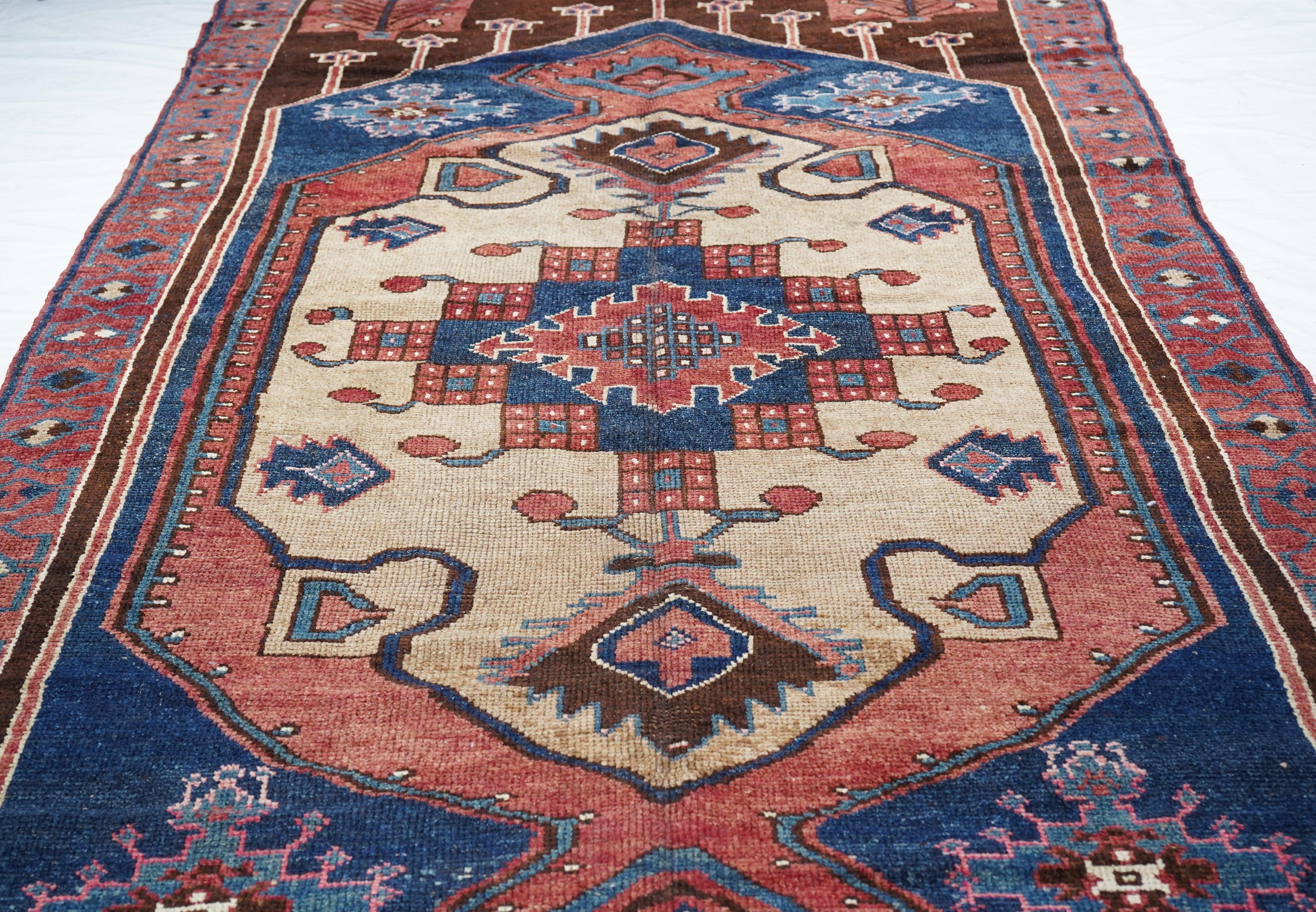 Alfombra Tribal Antigua 6'3'' x 13'8'' en venta 3