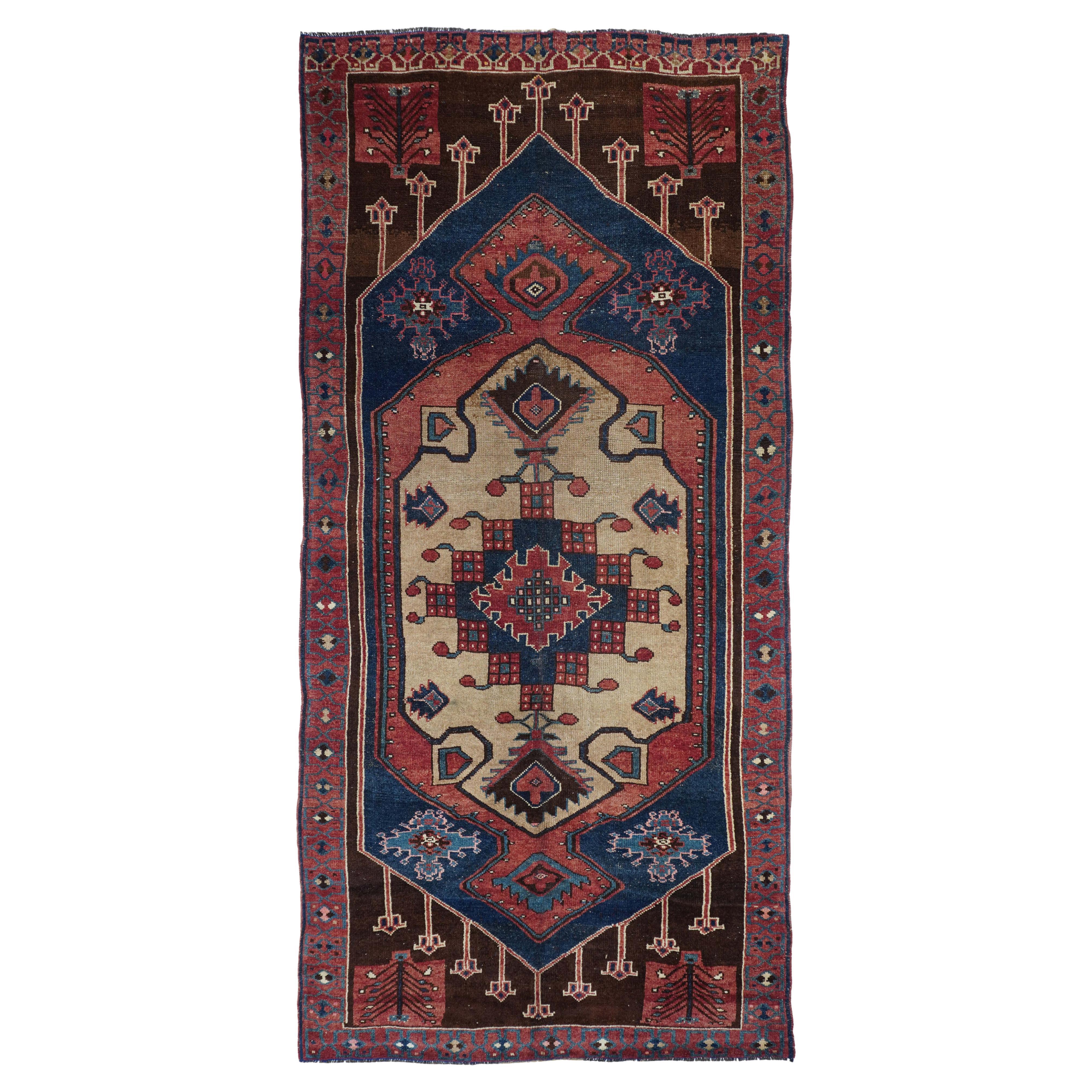 Antique Tribal Rug 6'3'' x 13'8''