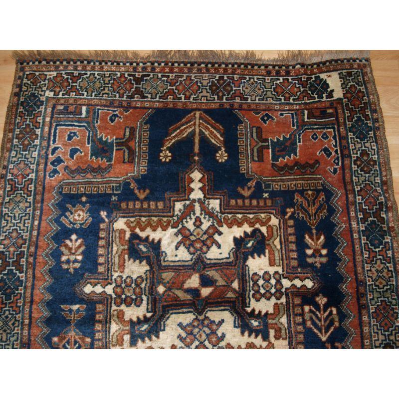 19th Century Antique Tribal Rug by the Luri Tribe For Sale