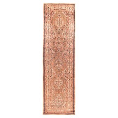 Antiker Sarab-Teppich mit Stammesmotiven 3''7'''' x 14''6''''