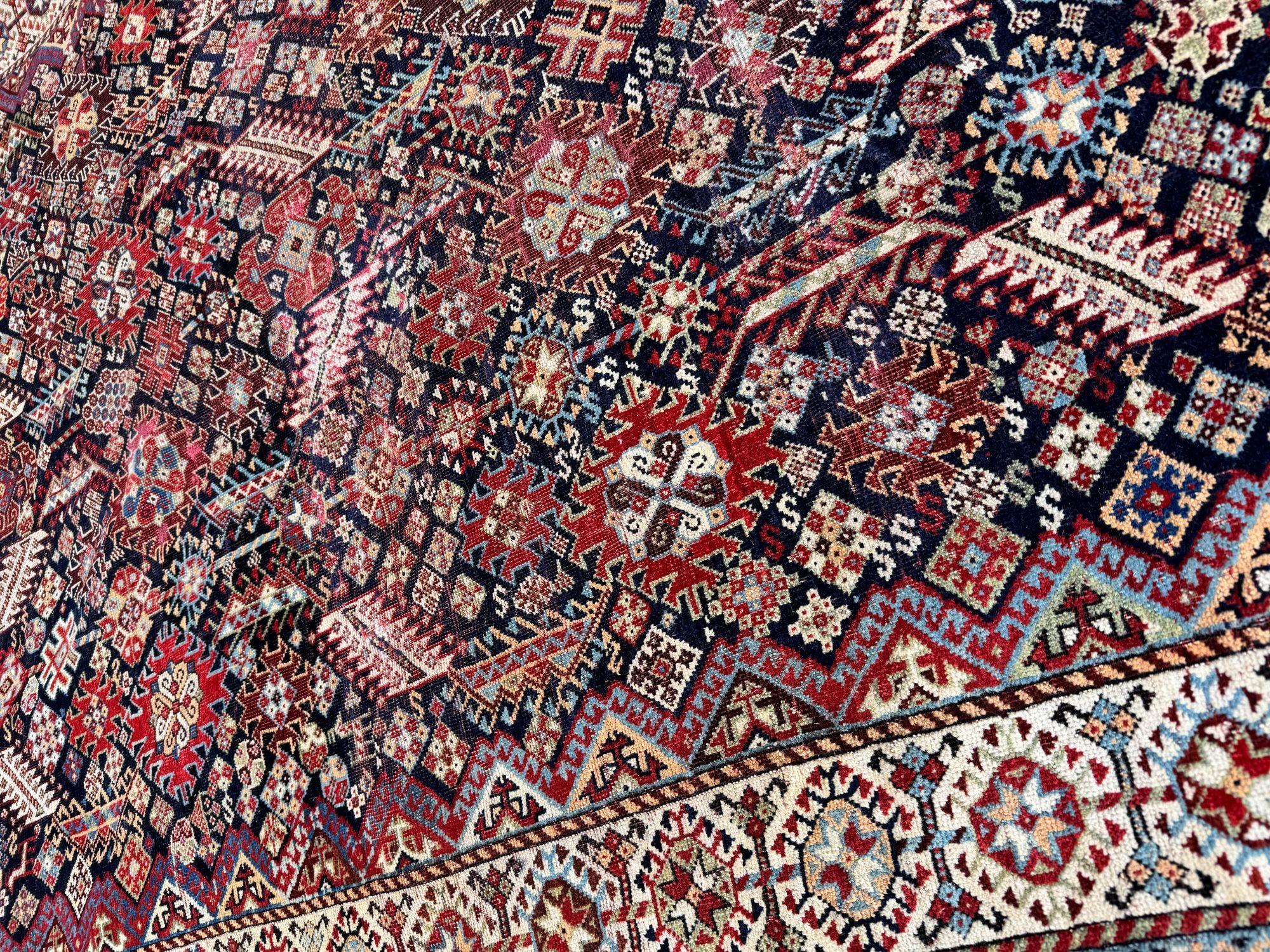 Tapis tribal antique Shekarlu 1.97m x 1.26m en vente 7