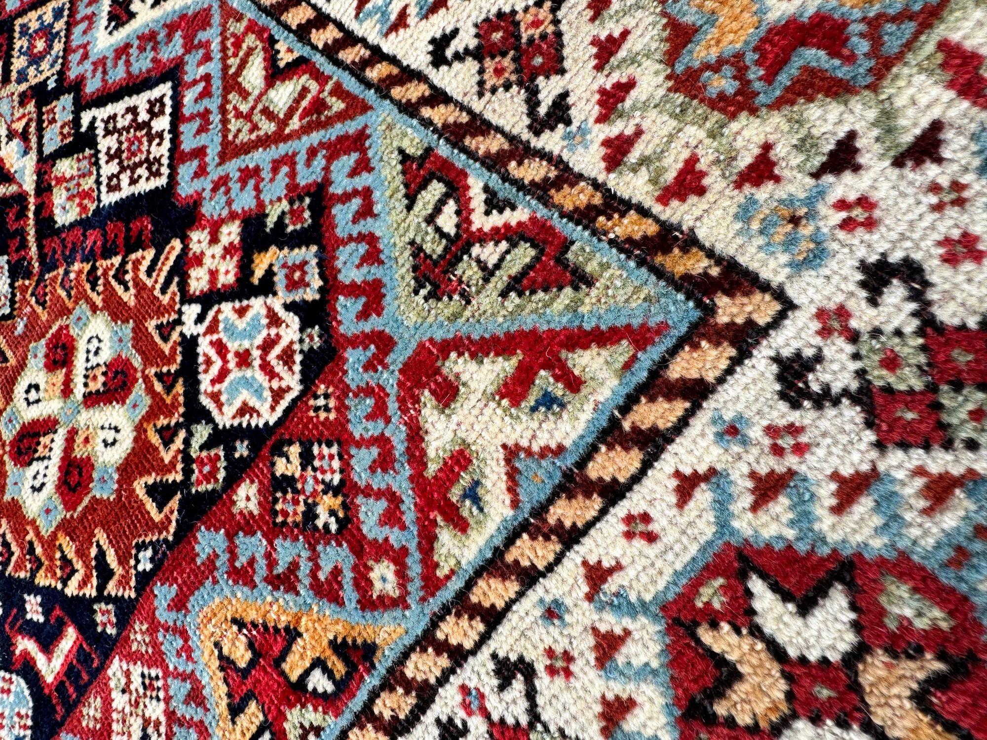 Tapis tribal antique Shekarlu 1.97m x 1.26m en vente 4