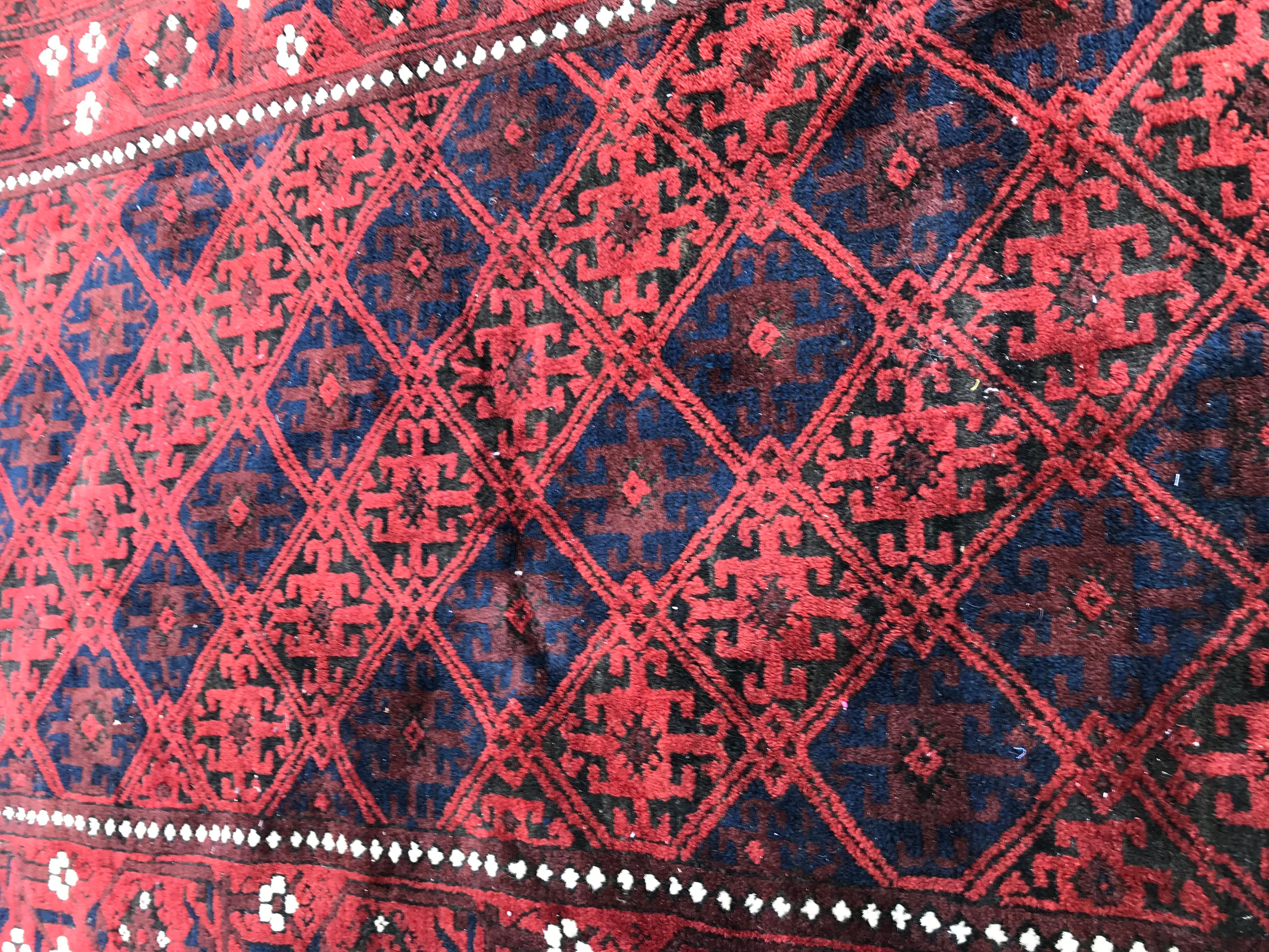 Bobyrug’s Antique Tribal Turkmen Baluch Afghan Rug For Sale 3