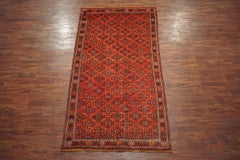 Tapis de couloir tribal ancien de la galerie Turkoman, vers 1940