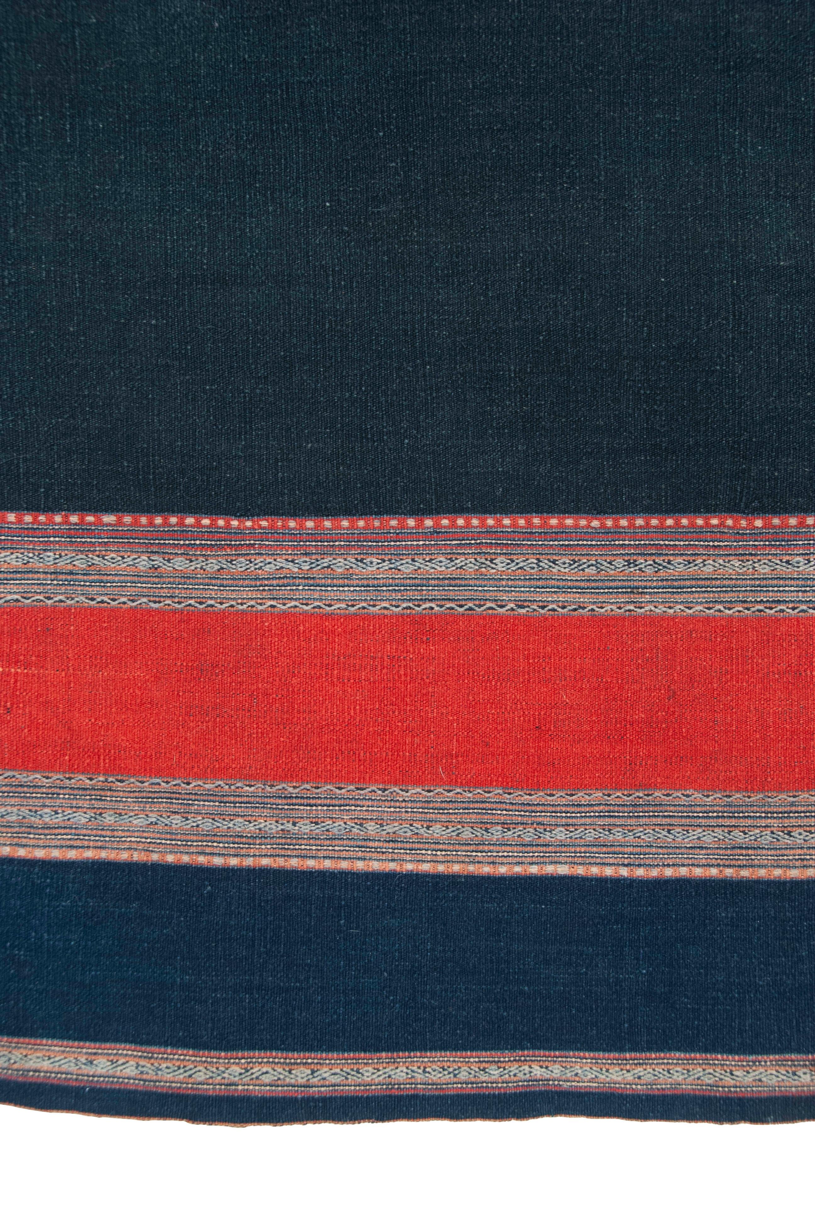 Antique Tribal Woman’s Skirt Cloth, Central Highlands, Vietnam For Sale 3