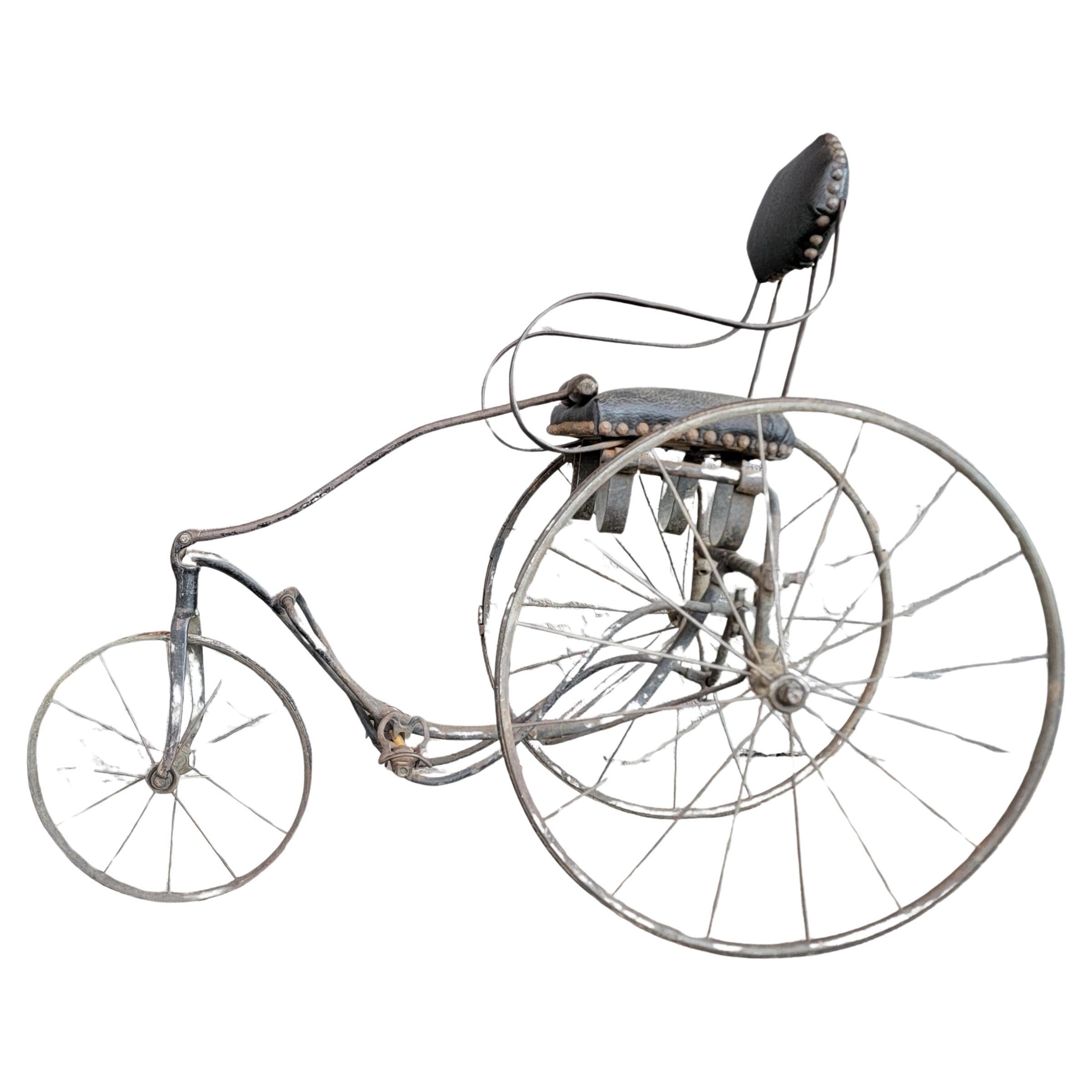 Ancien Tricycle / Bicyclette Circa. 1900