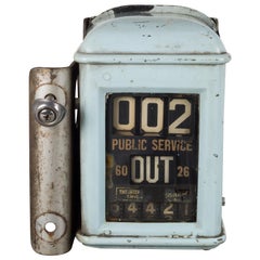 Antique Trolley Fare Box, circa 1920-1940