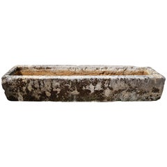 Antique Trough of French Limestone