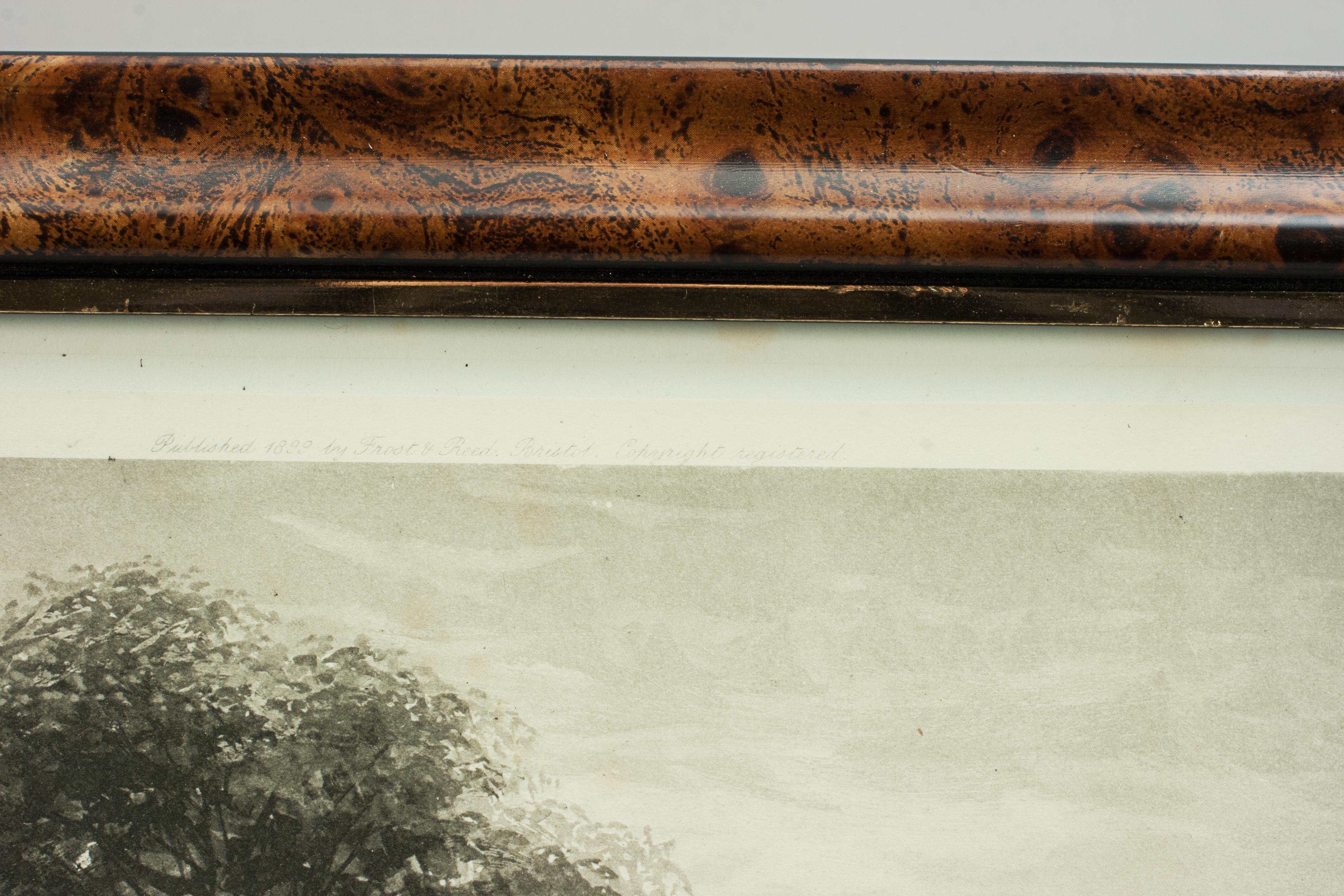 Antique Trout Fishing Prints, Set of Three Photogravures. 5