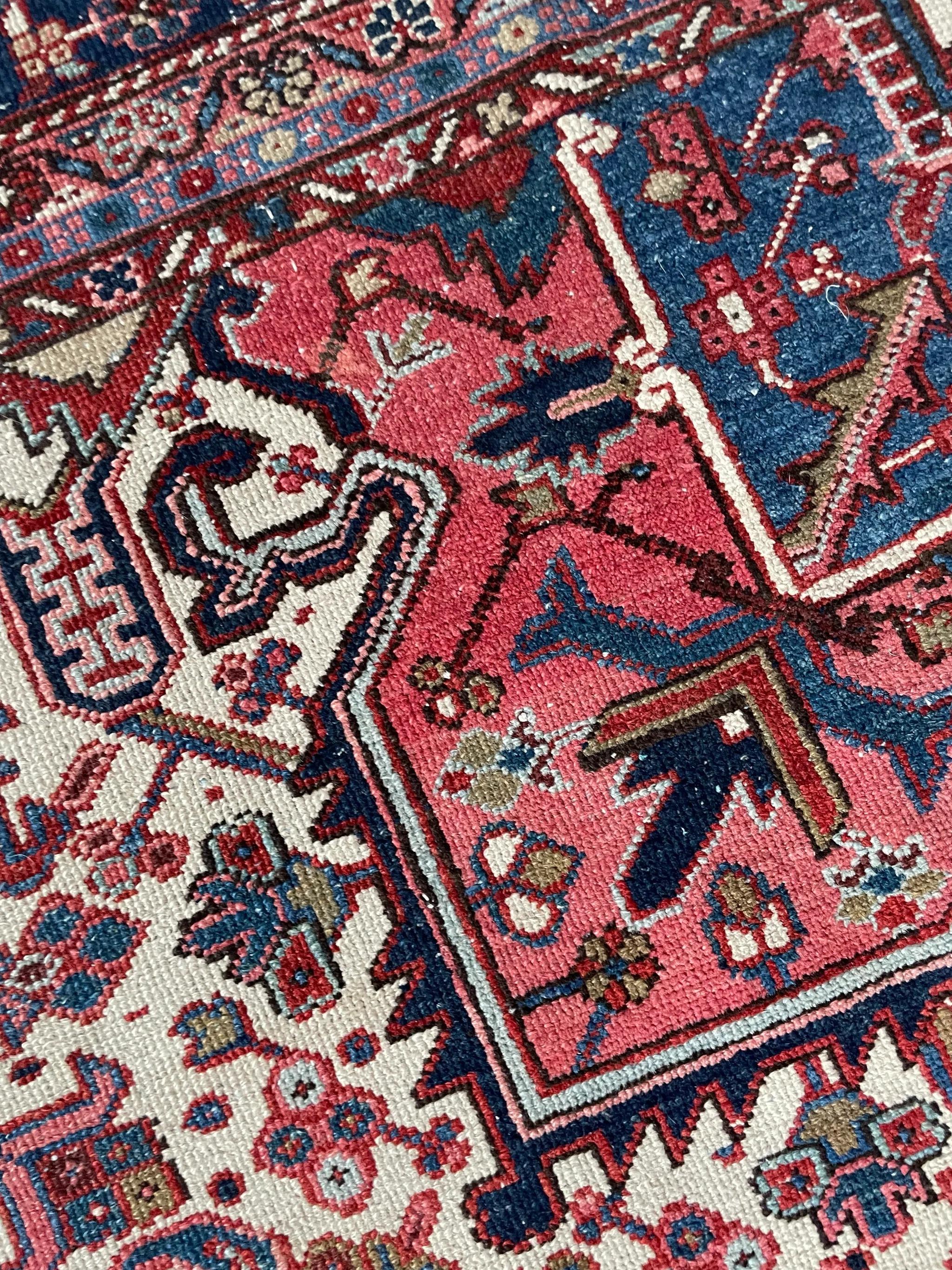 Antique True King Mighty Iconic Karaja Rug, circa 1920's For Sale 5