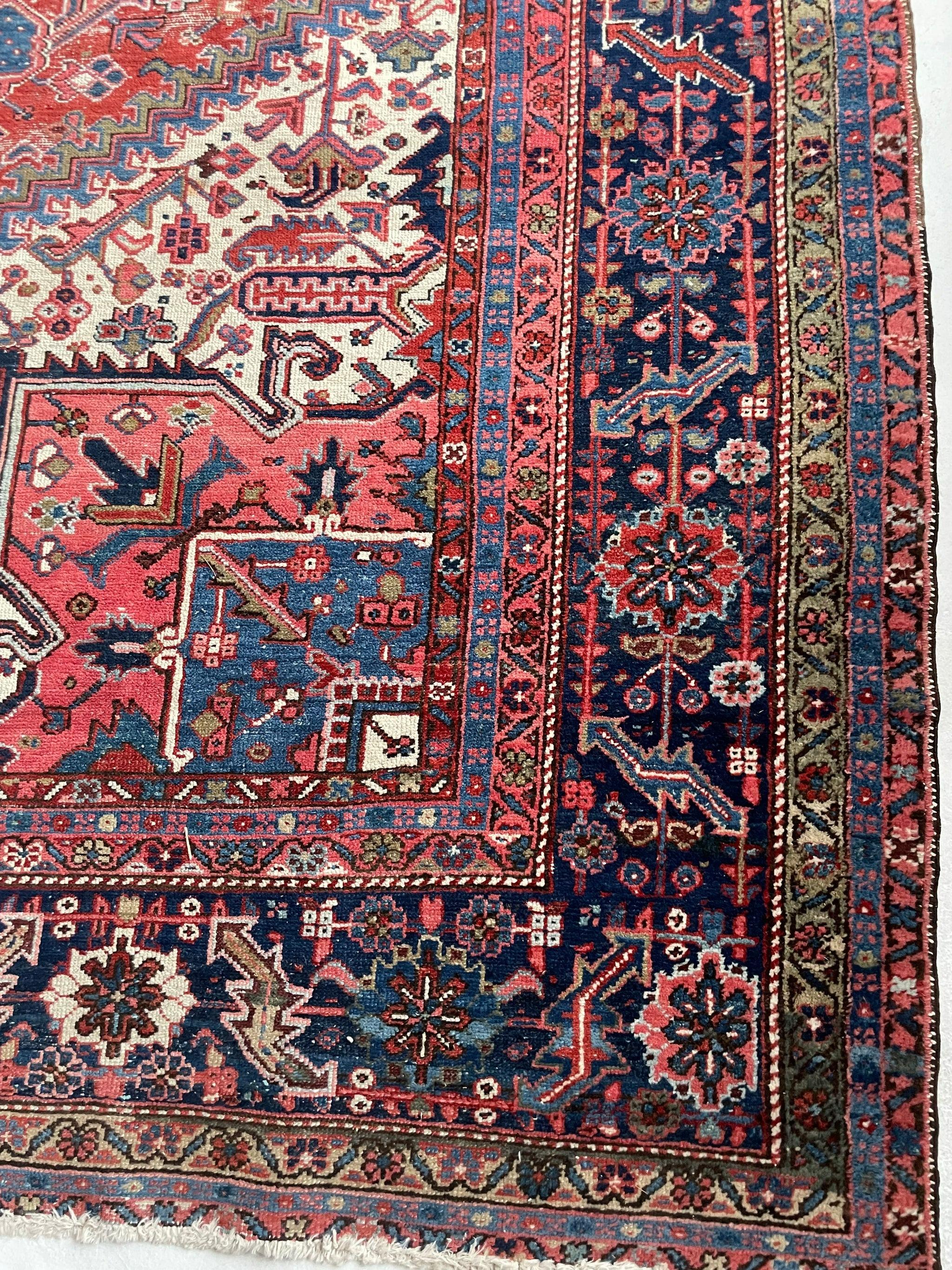 Antique True King Mighty Iconic Karaja Rug, circa 1920's For Sale 6