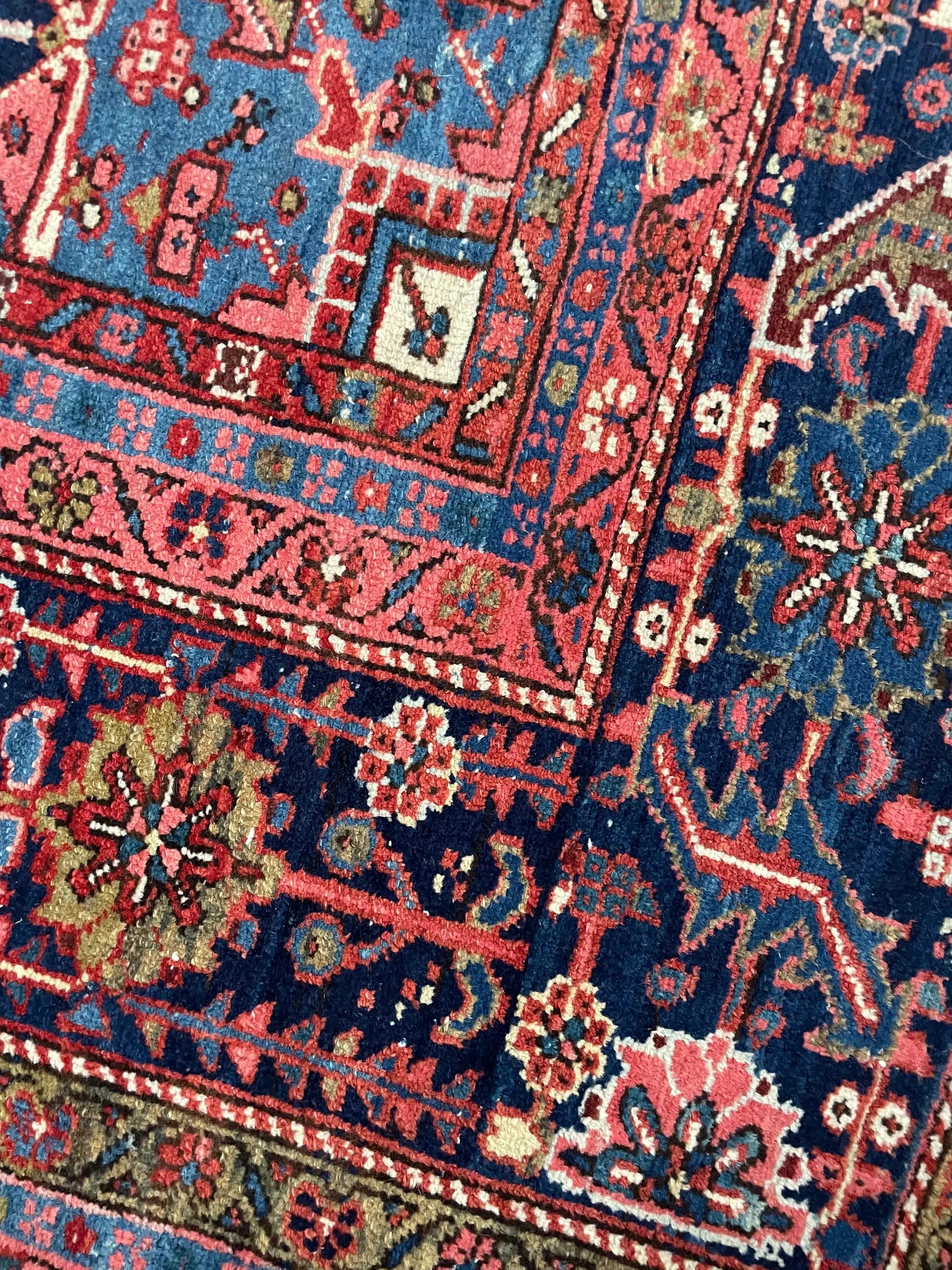 Antique True King Mighty Iconic Karaja Rug, circa 1920's For Sale 10