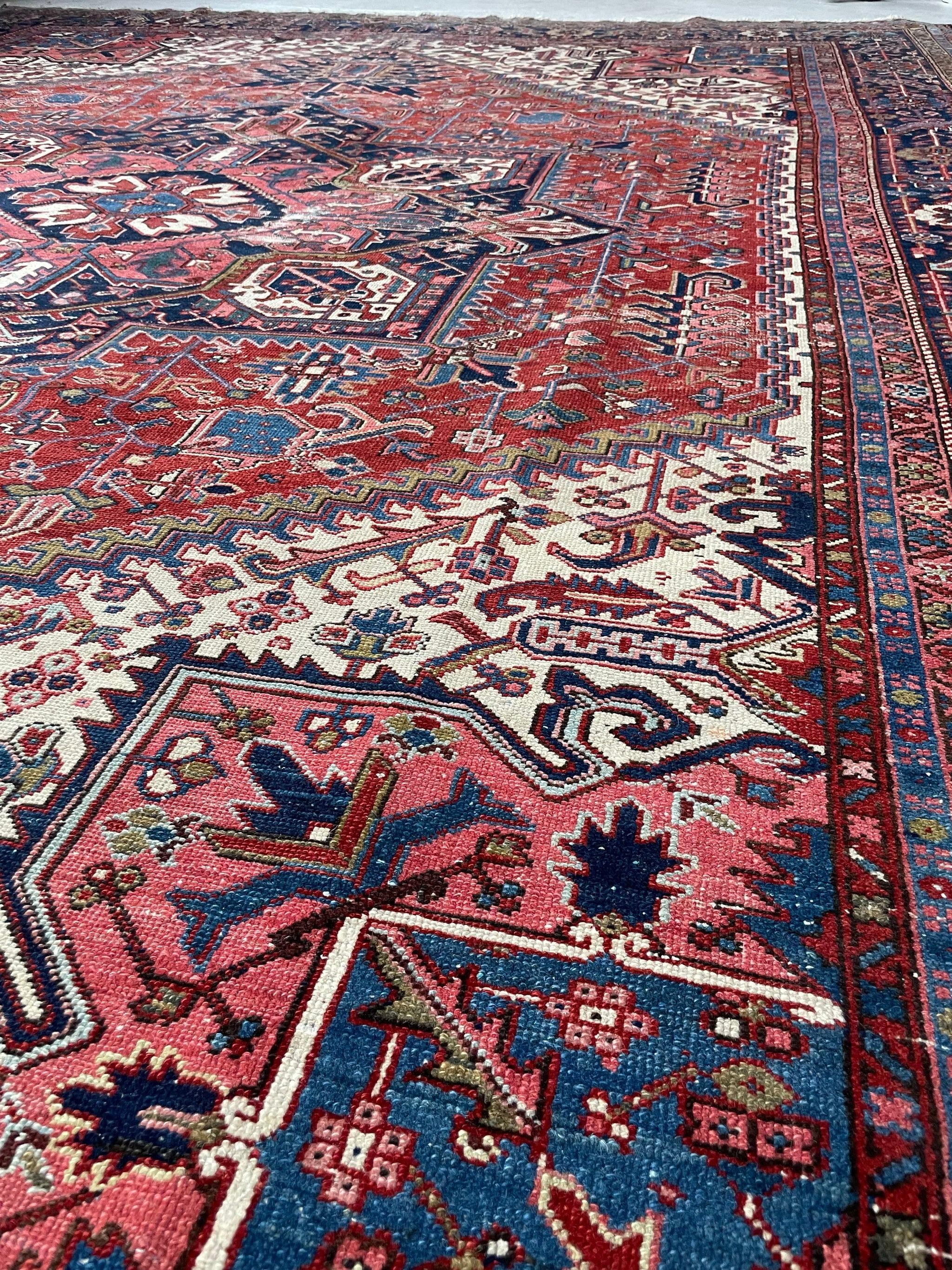 Antique True King Mighty Iconic Karaja Rug, circa 1920's For Sale 14