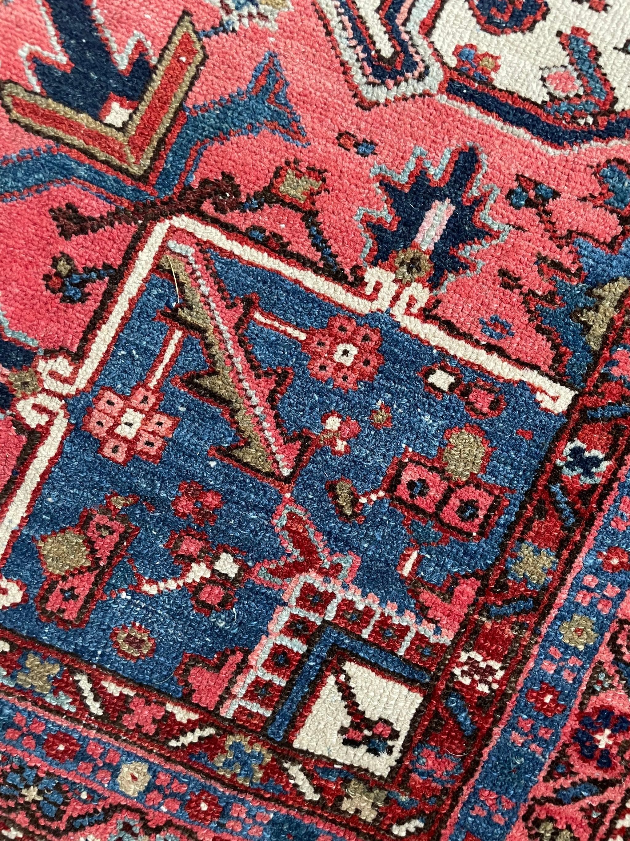 Wool Antique True King Mighty Iconic Karaja Rug, circa 1920's For Sale