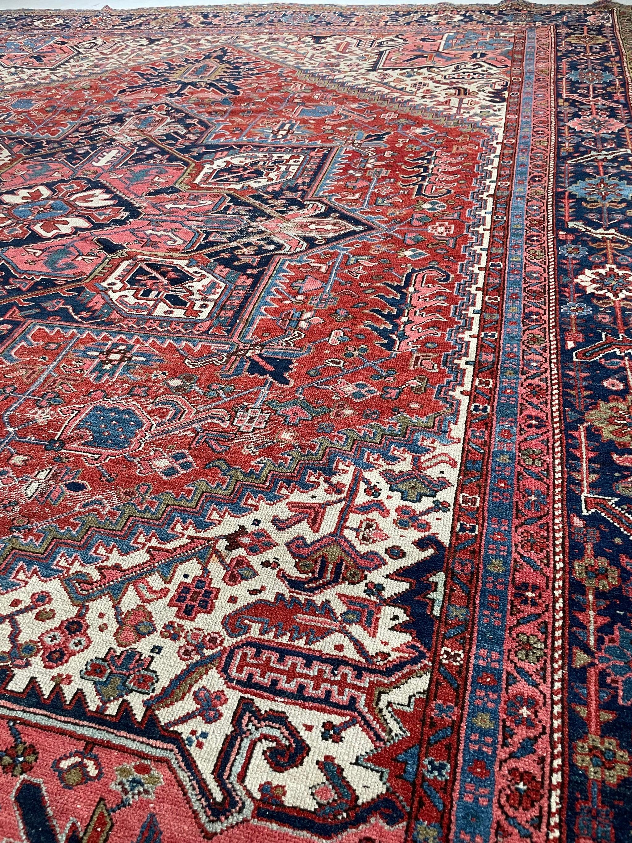 Antique True King Mighty Iconic Karaja Rug, circa 1920's For Sale 3