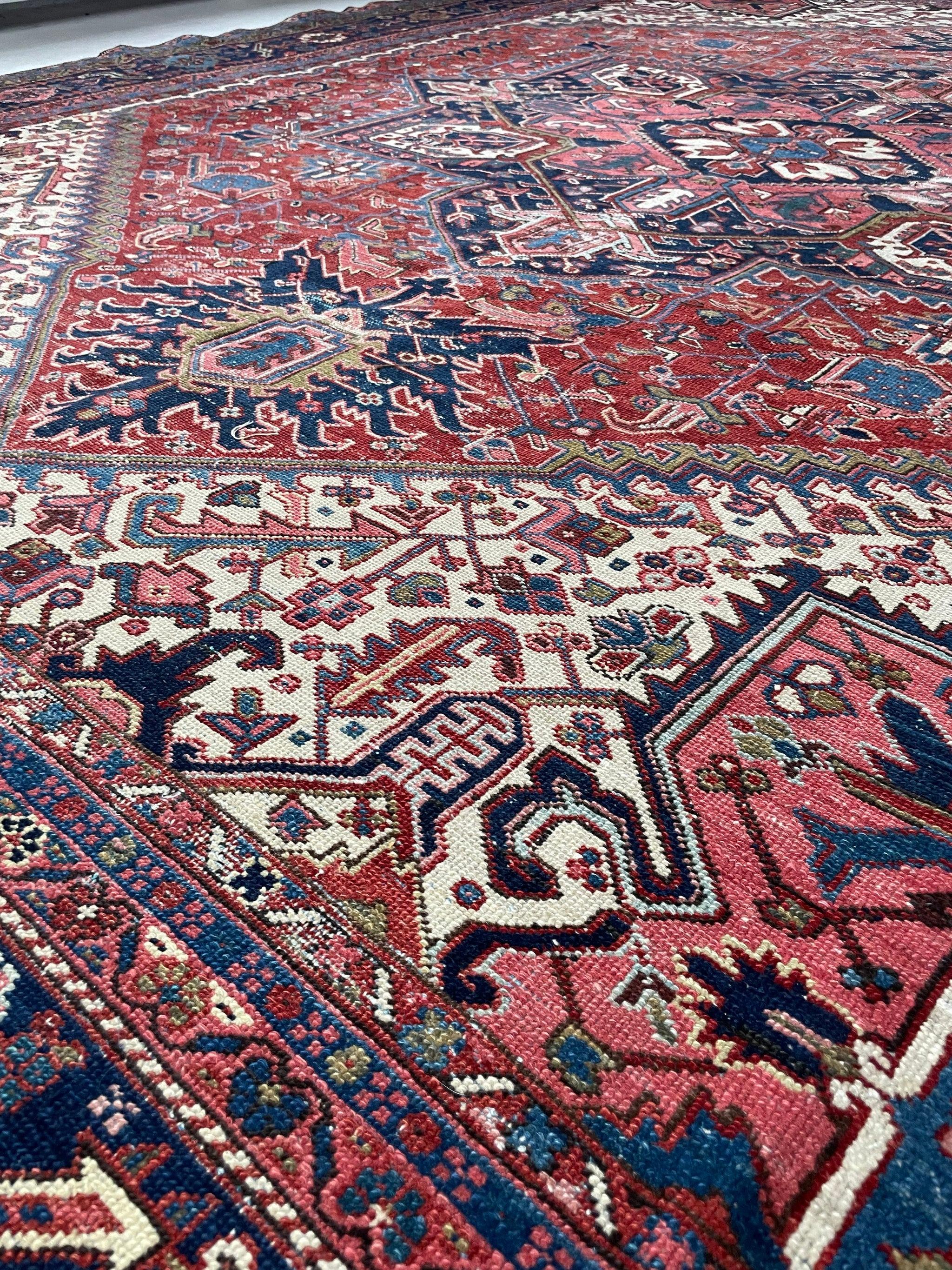 Antique True King Mighty Iconic Karaja Rug, circa 1920's For Sale 4